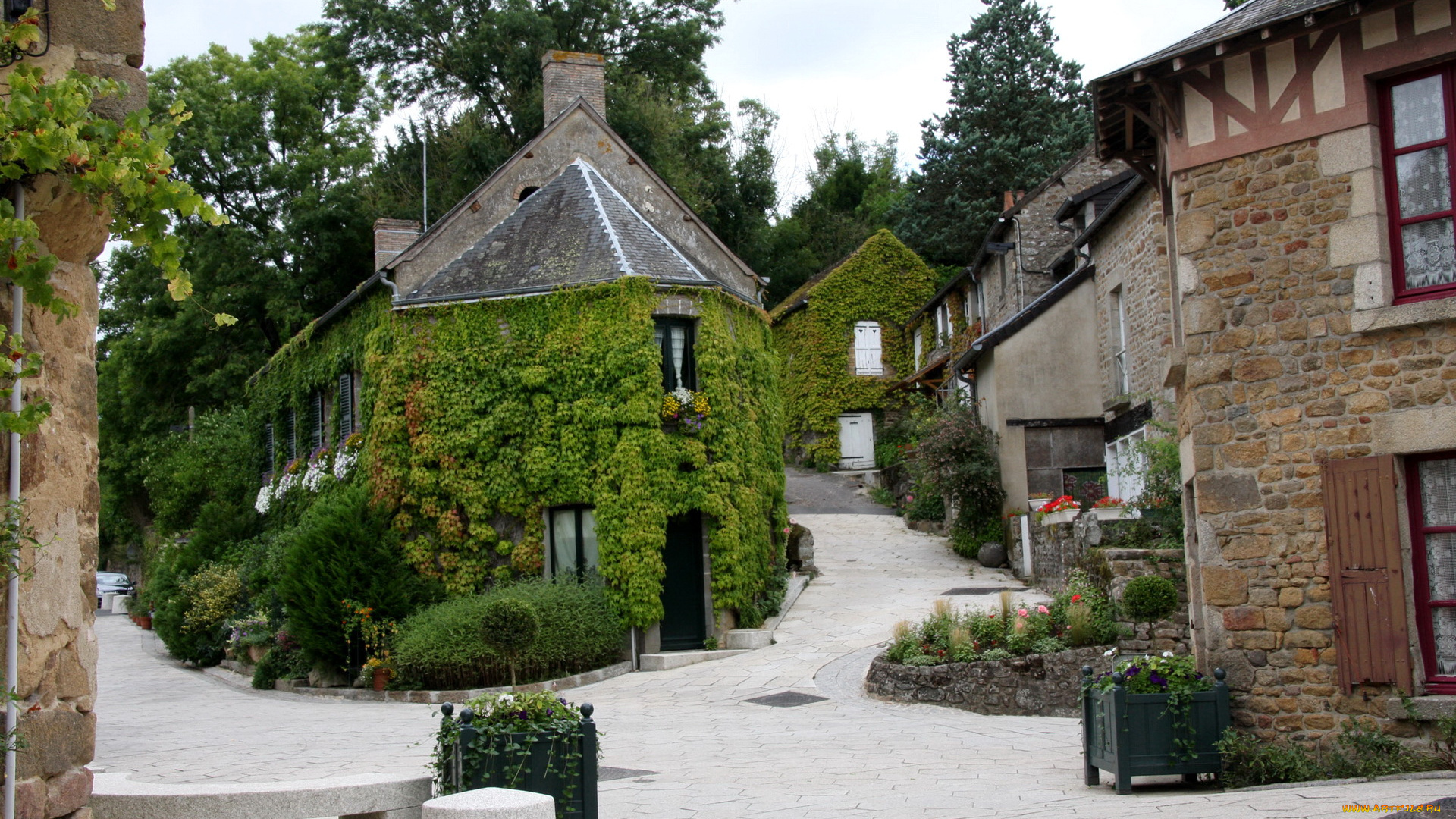 франция, сен, сенери, ле, жере, города, улицы, площади, набережные, сен-сенери-ле-жере