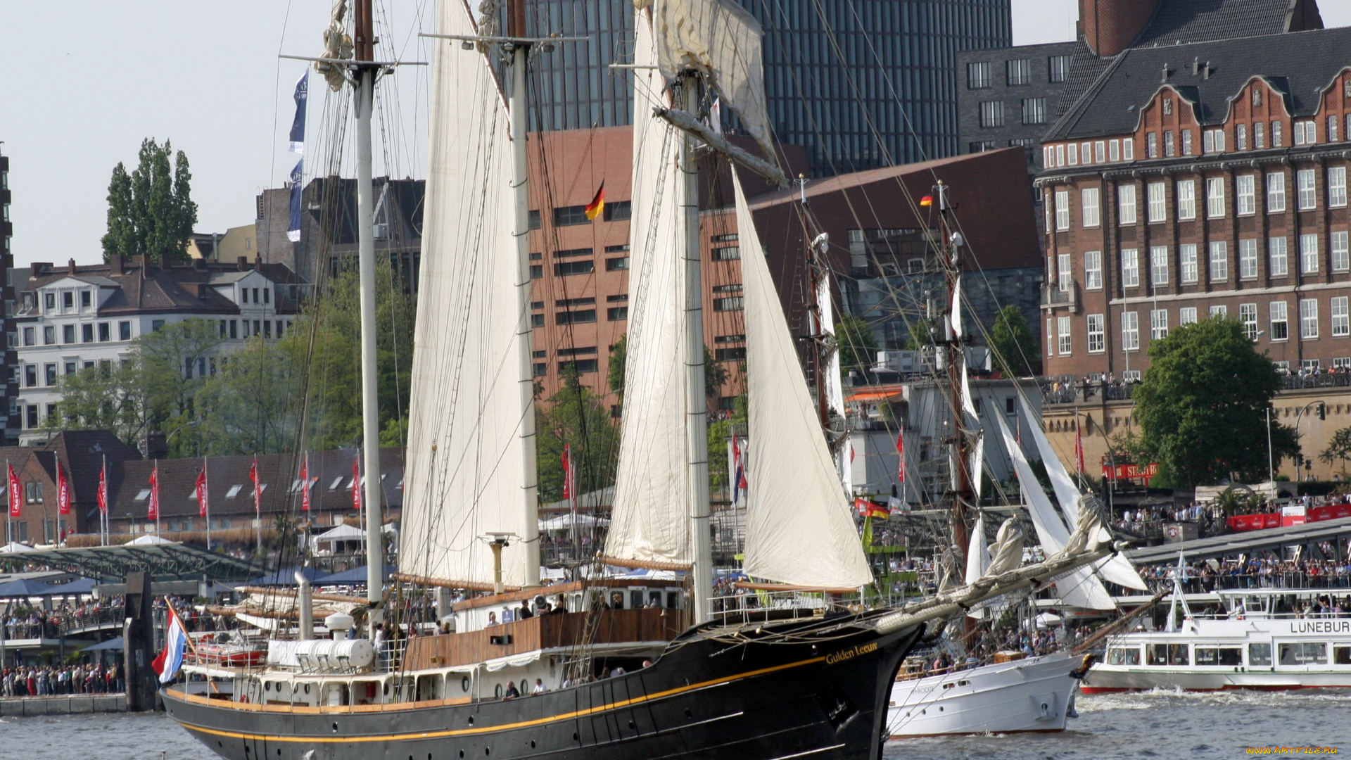 gulden, leeuw, корабли, парусники, парусник, парад