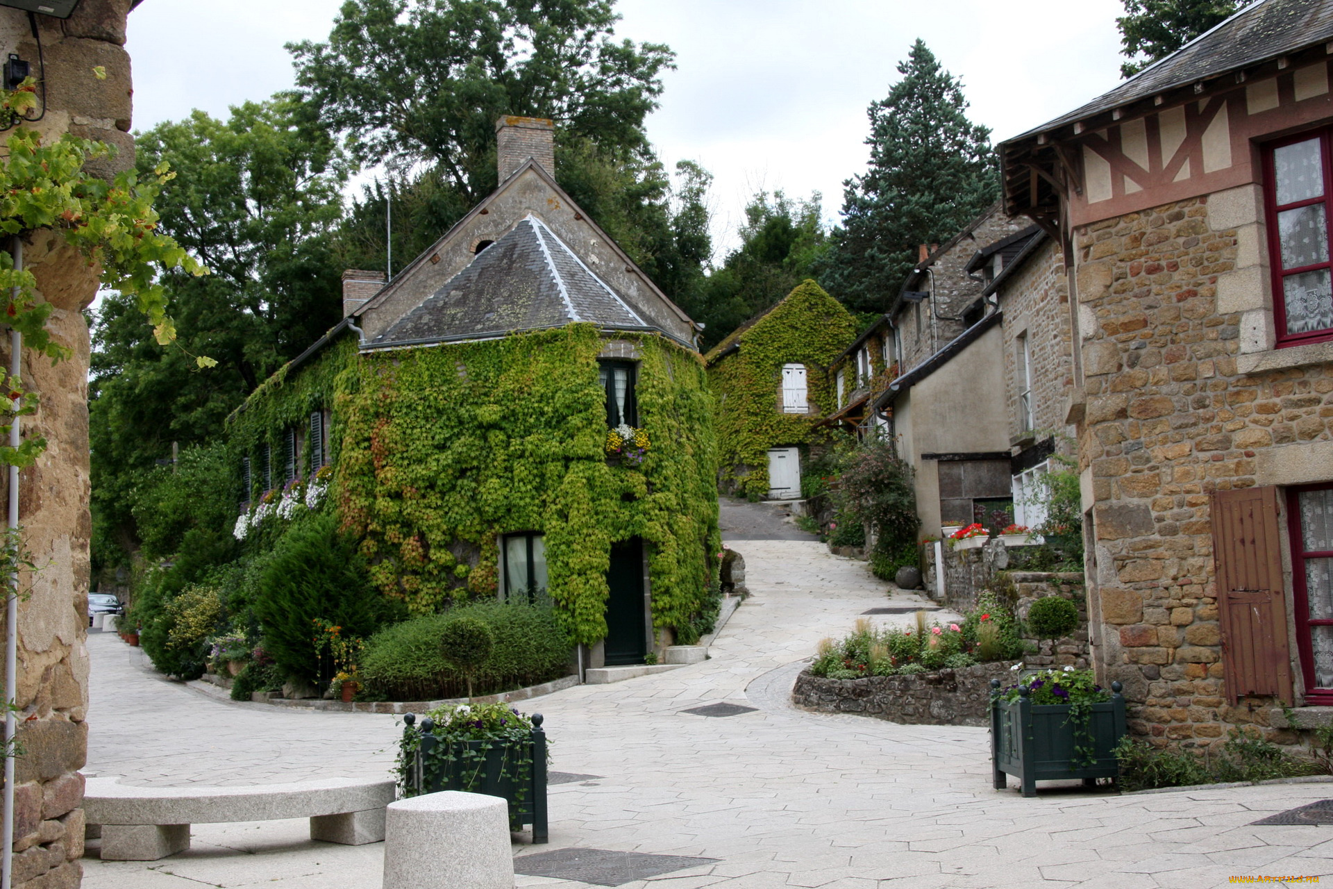франция, сен, сенери, ле, жере, города, улицы, площади, набережные, сен-сенери-ле-жере