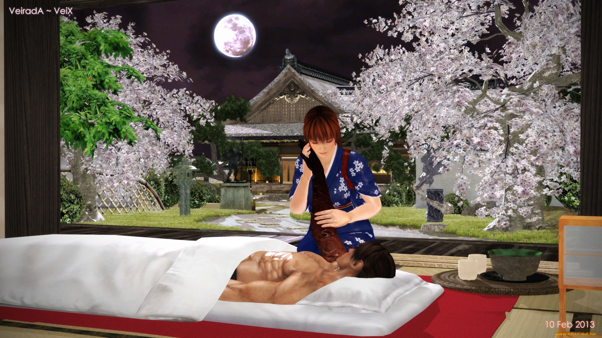 3д, графика, аниме, , anime, девушка, мужчина