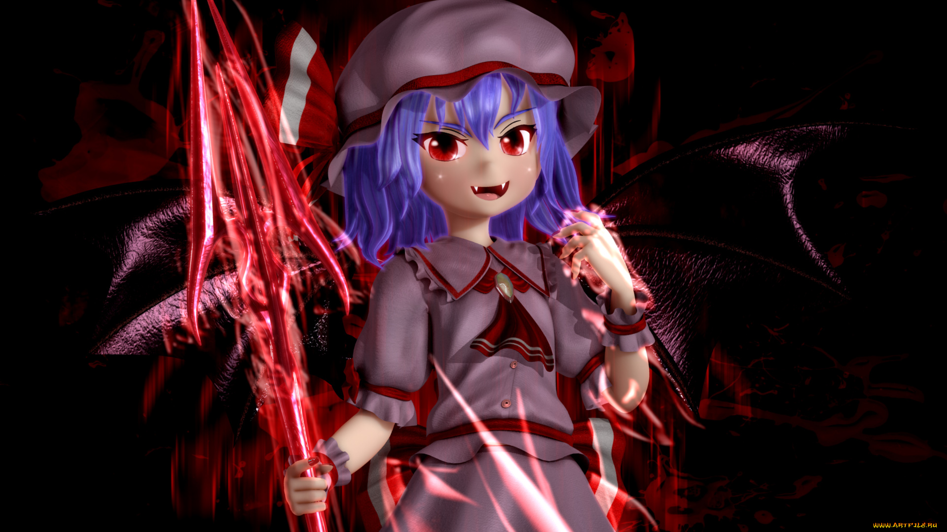 3д, графика, аниме, , anime, девушка, взгляд