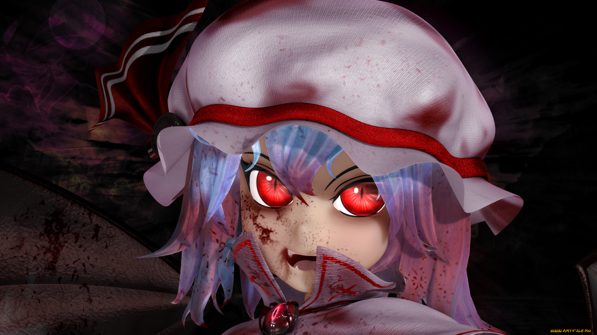 3д, графика, аниме, , anime, взгляд, девушка