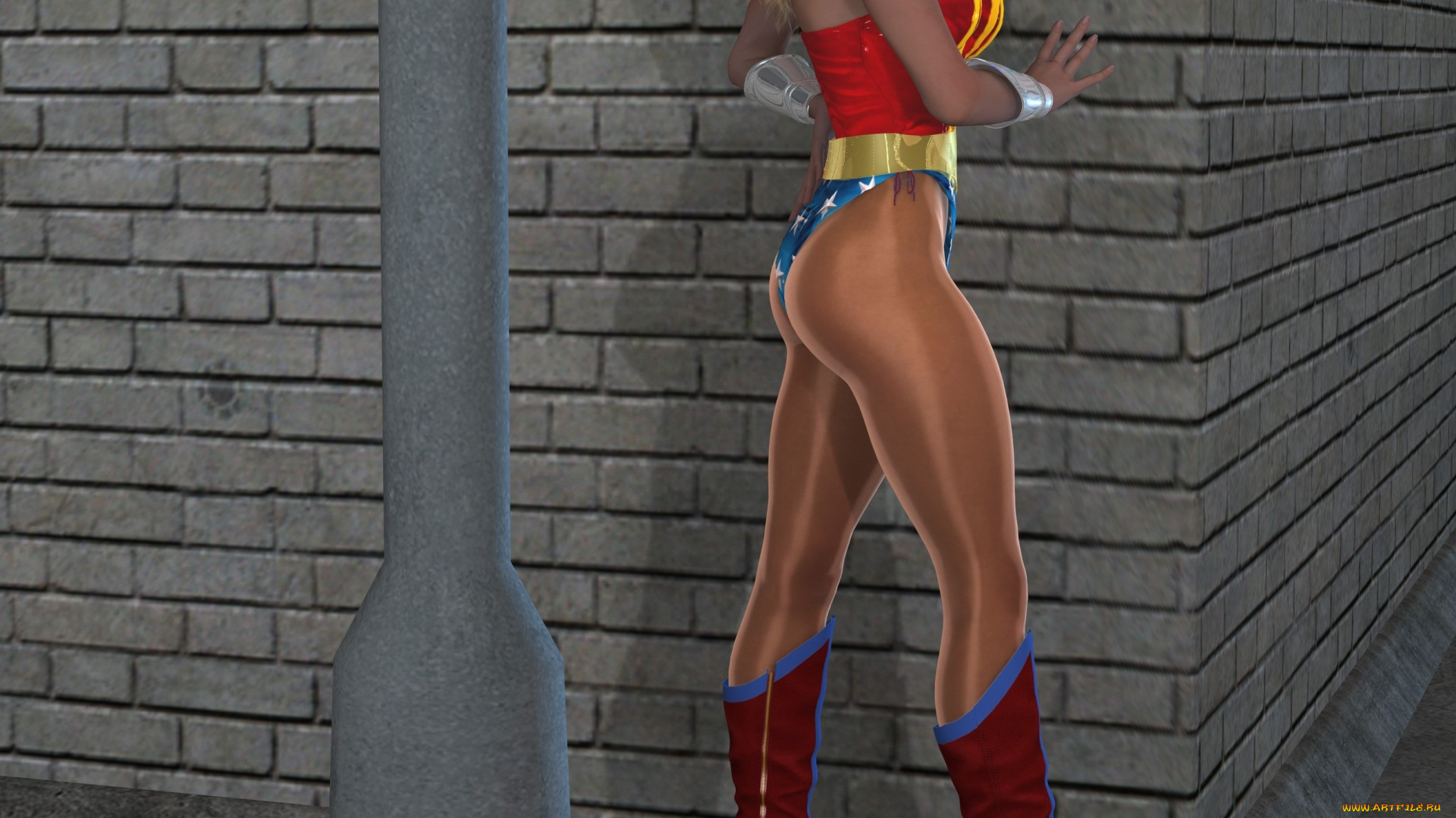 3д, графика, фантазия, , fantasy, супермен, взгляд, девушка