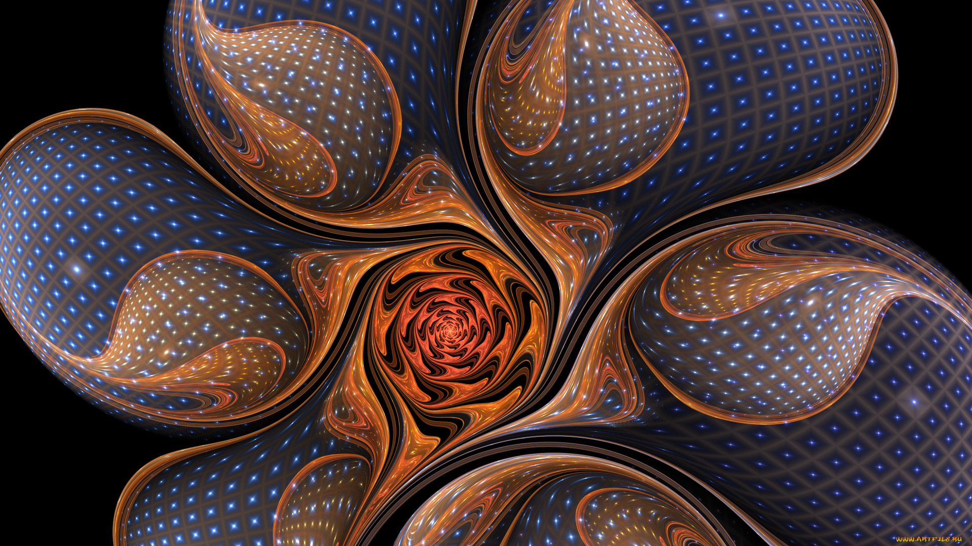 3д, графика, фракталы, , fractal, цвета, фон, узор