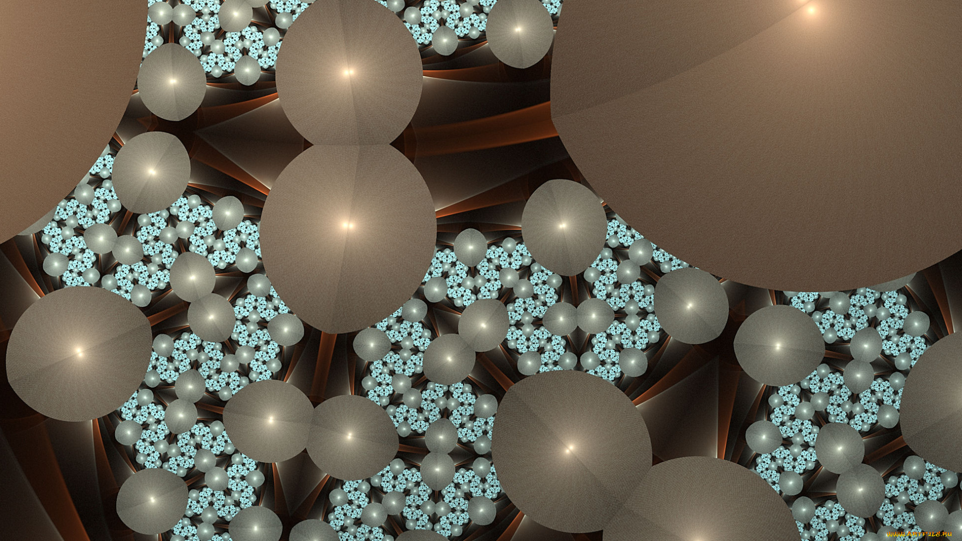 3д, графика, фракталы, , fractal, узор, цвета, фон