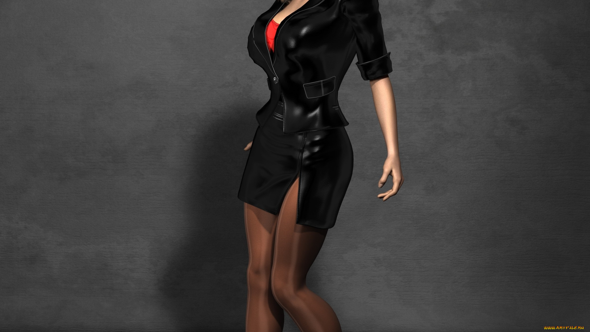 3д, графика, люди, , people, девушка, улыбка, взгляд