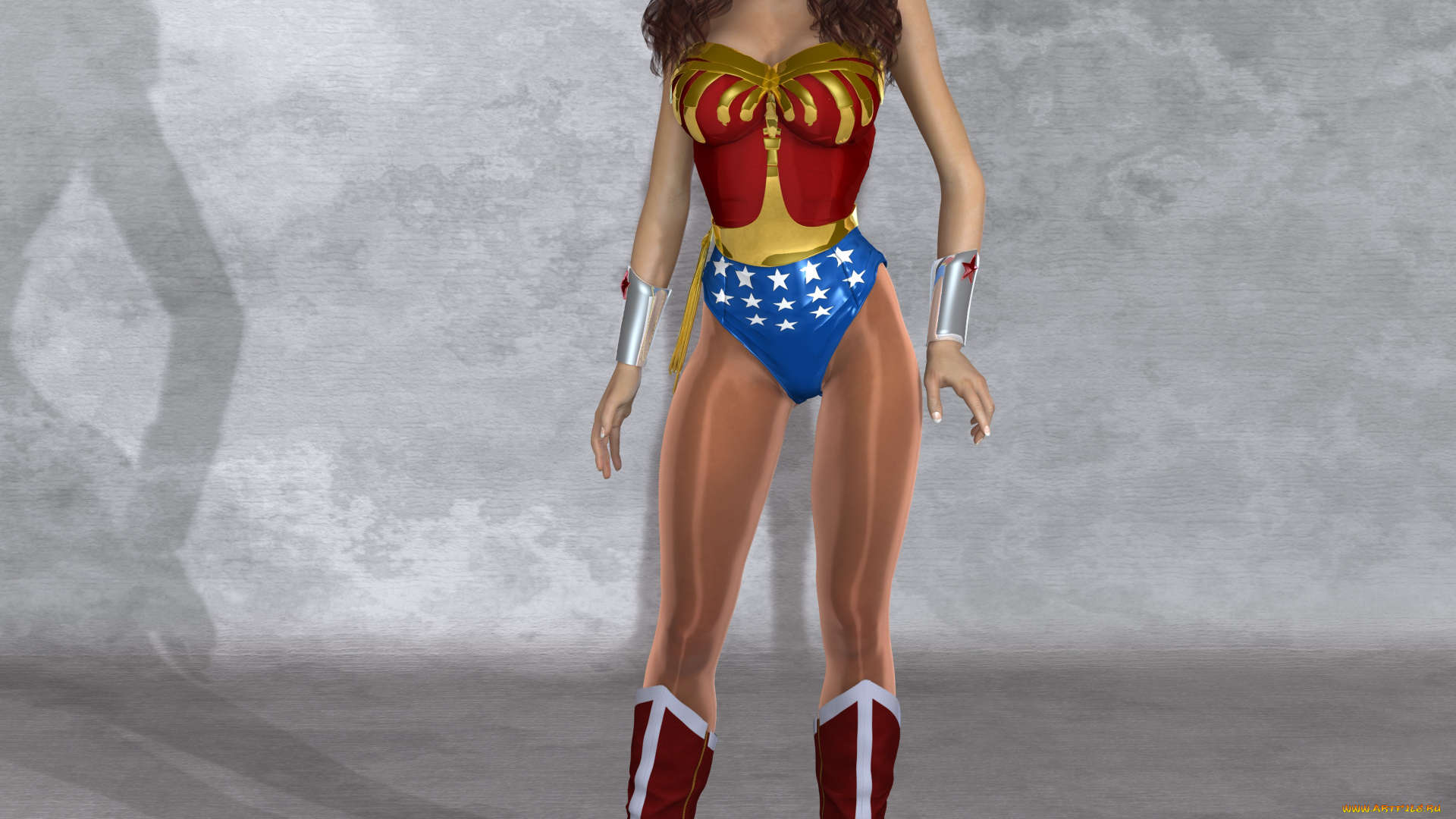 3д, графика, люди, , people, супермен, взгляд, девушка