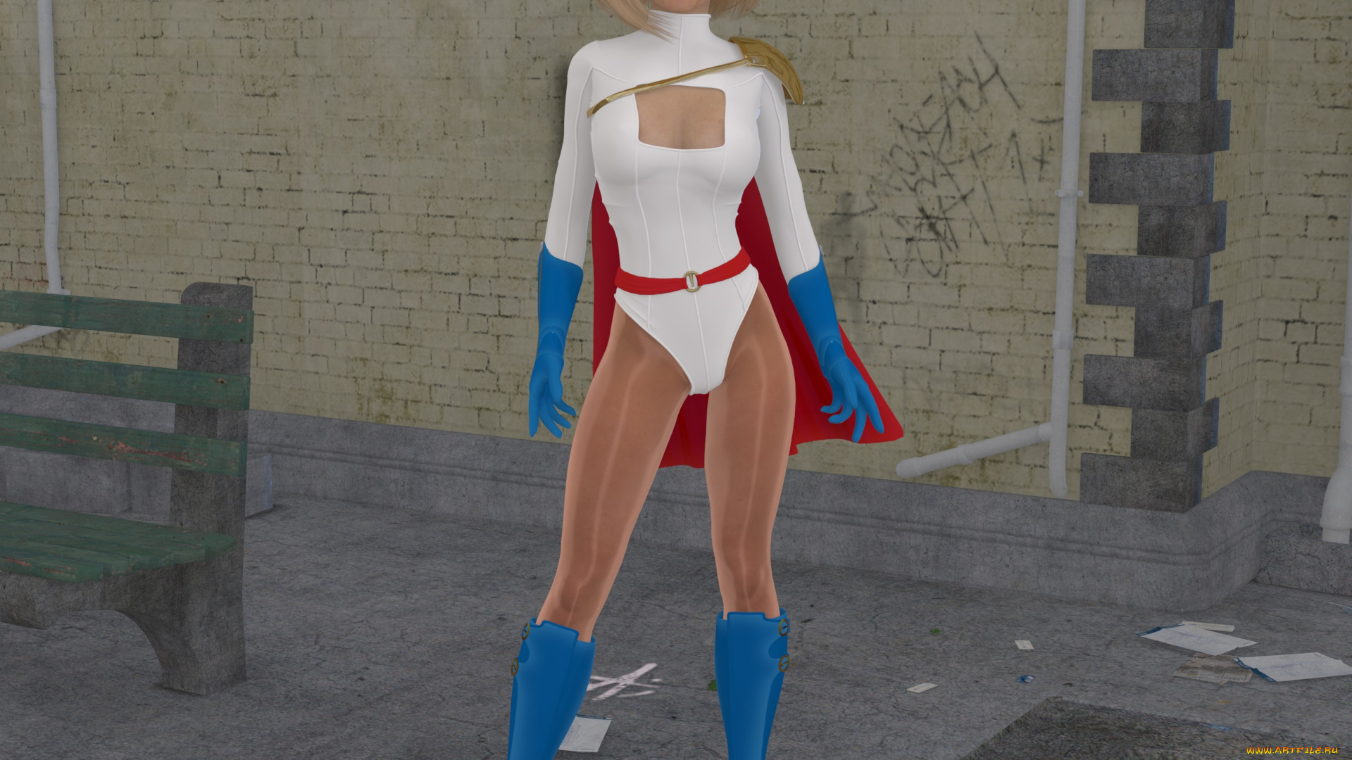 3д, графика, люди, , people, улыбка, взгляд, девушка