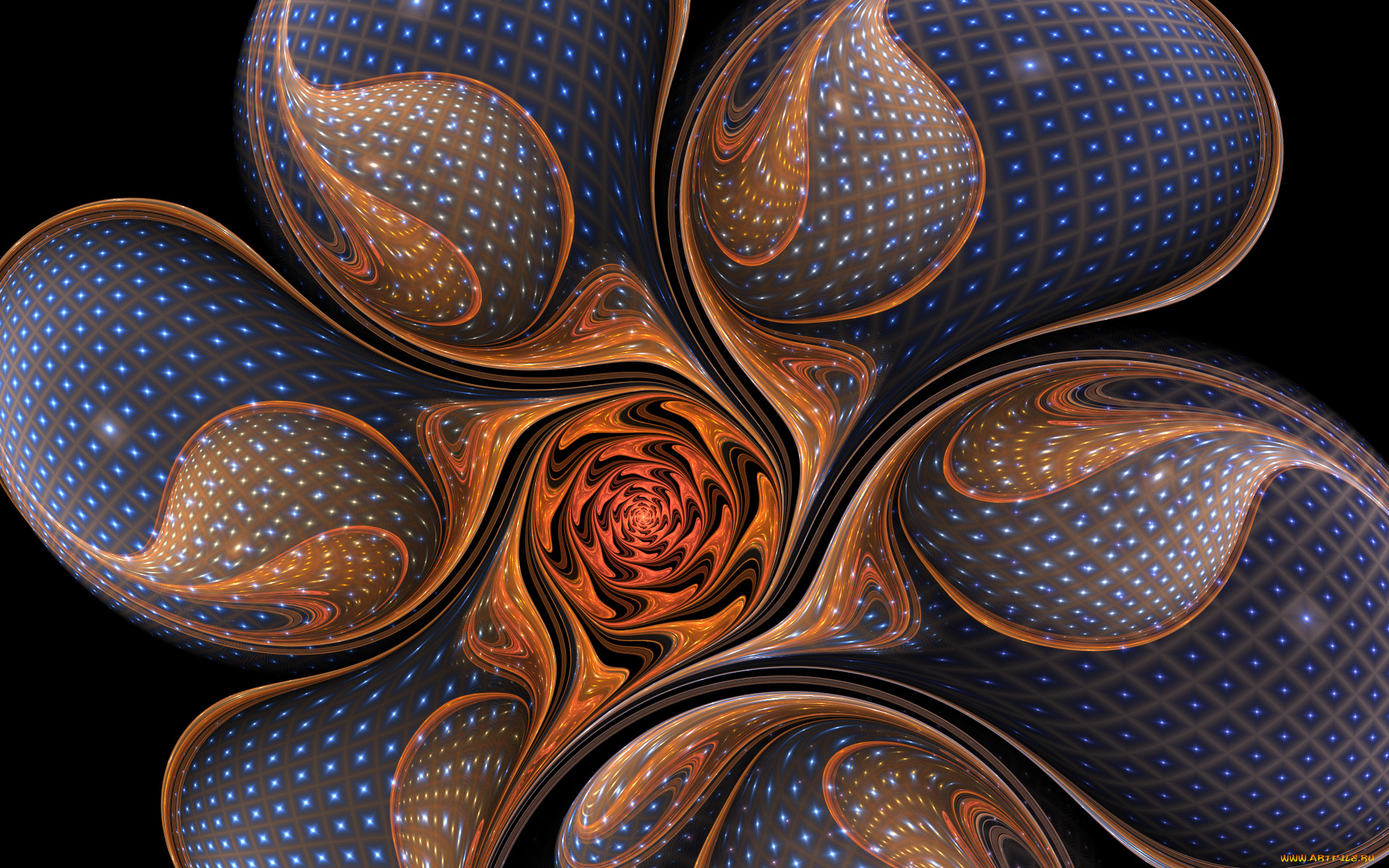 3д, графика, фракталы, , fractal, цвета, фон, узор