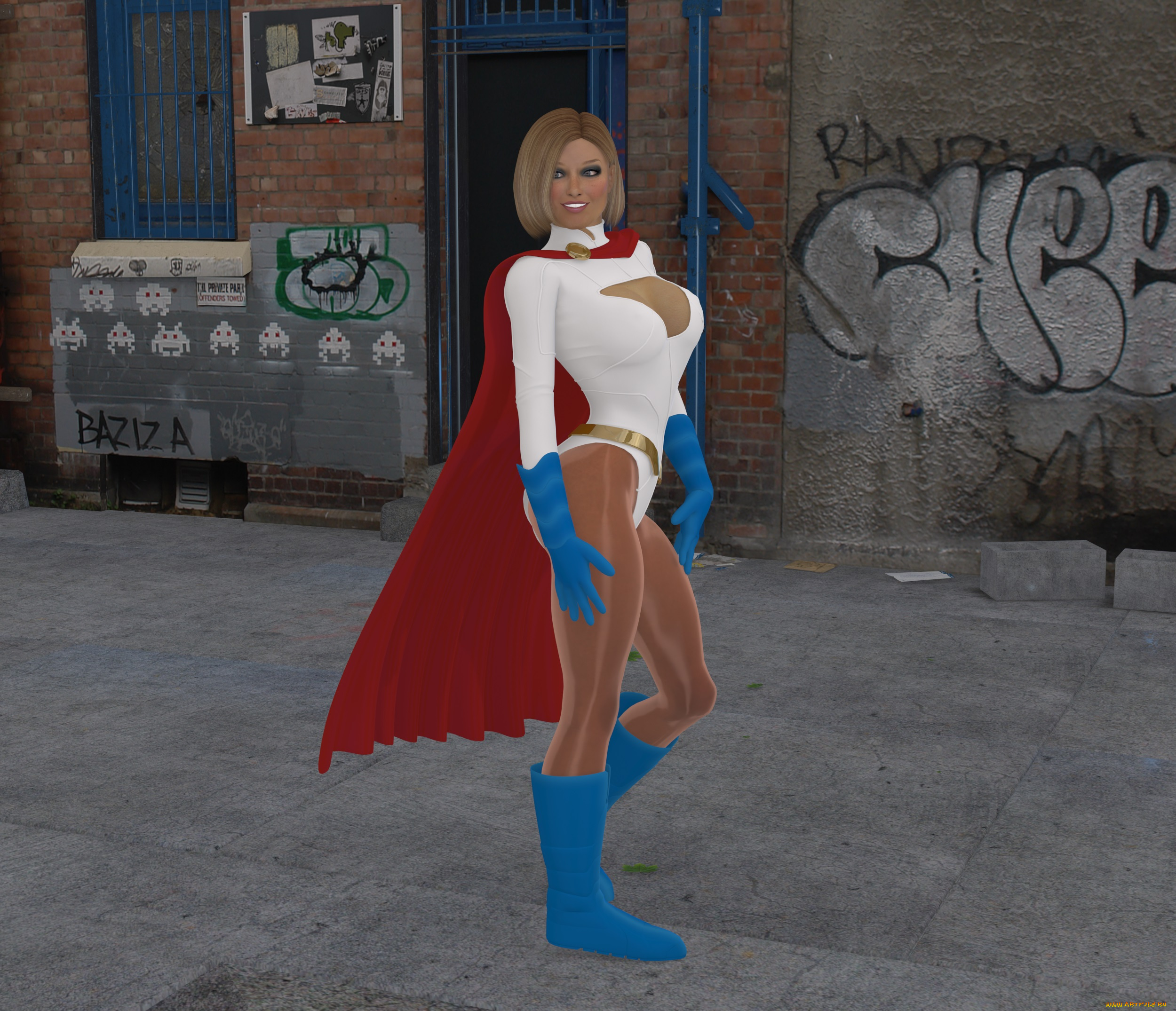 3д, графика, люди, , people, взгляд, улыбка, девушка