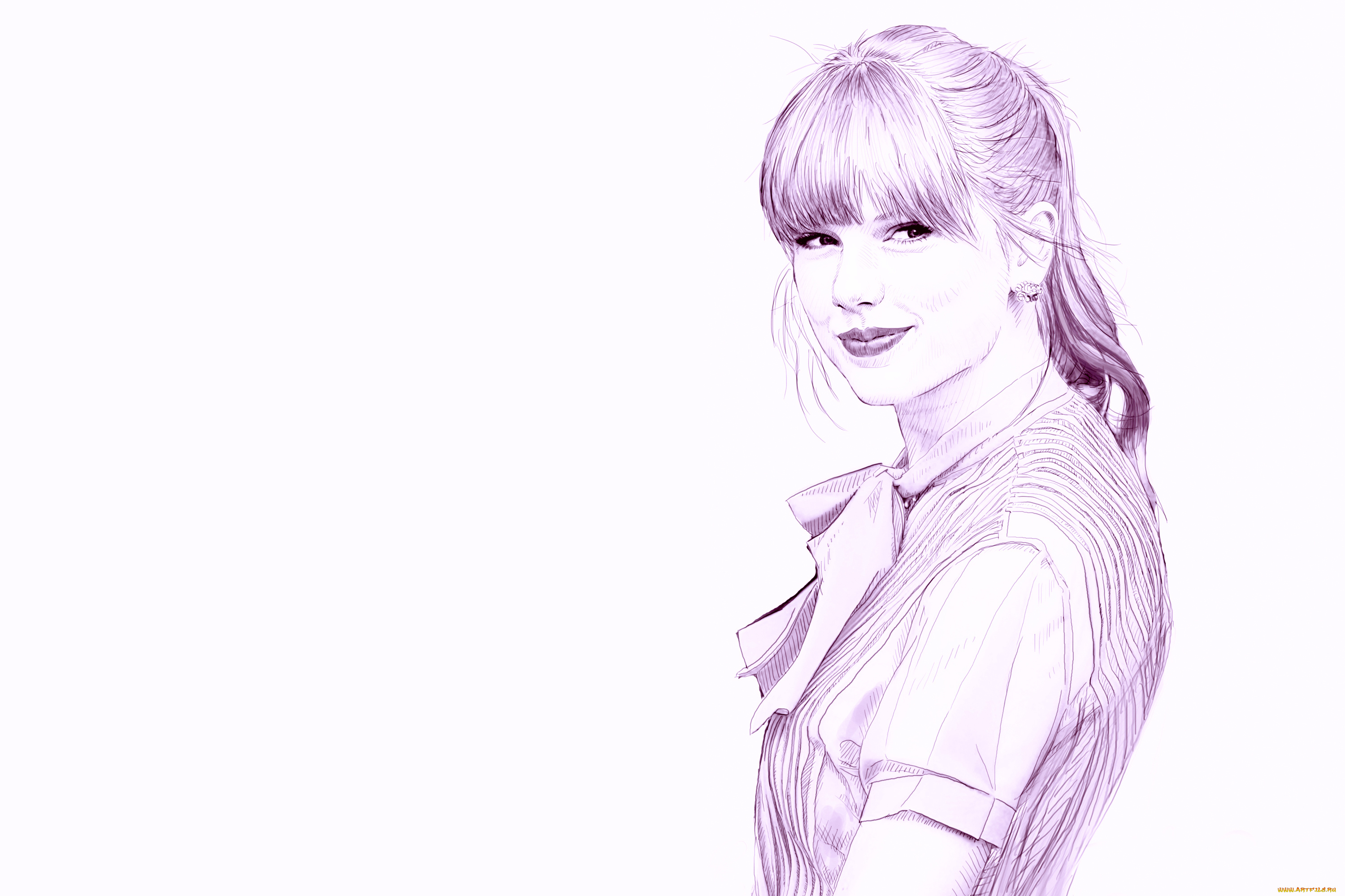 рисованные, люди, рисунок, карандаш, taylor, swift
