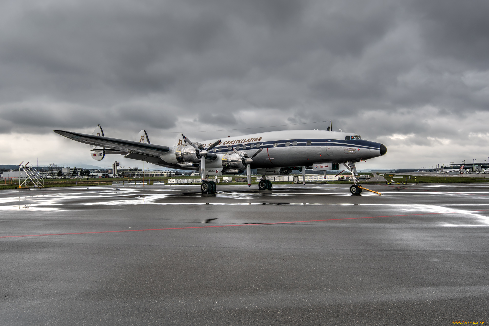lockheed, constellation, авиация, пассажирские, самолёты, виалайнер