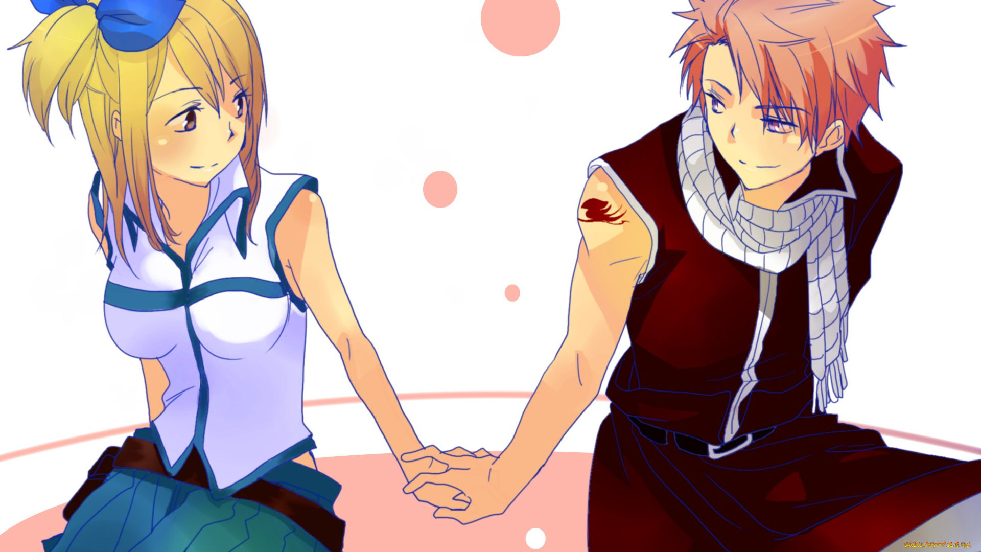 аниме, fairy, tail, хвост, феи