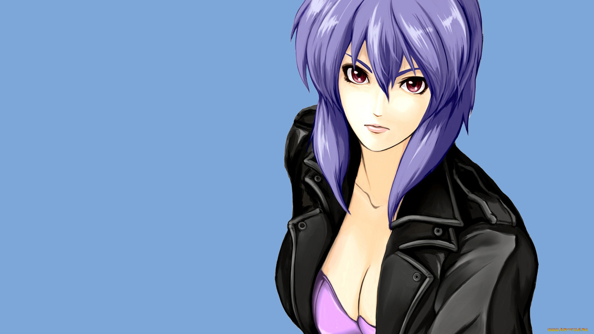 аниме, ghost, in, the, shell, девушка, мотоко, кусанаги