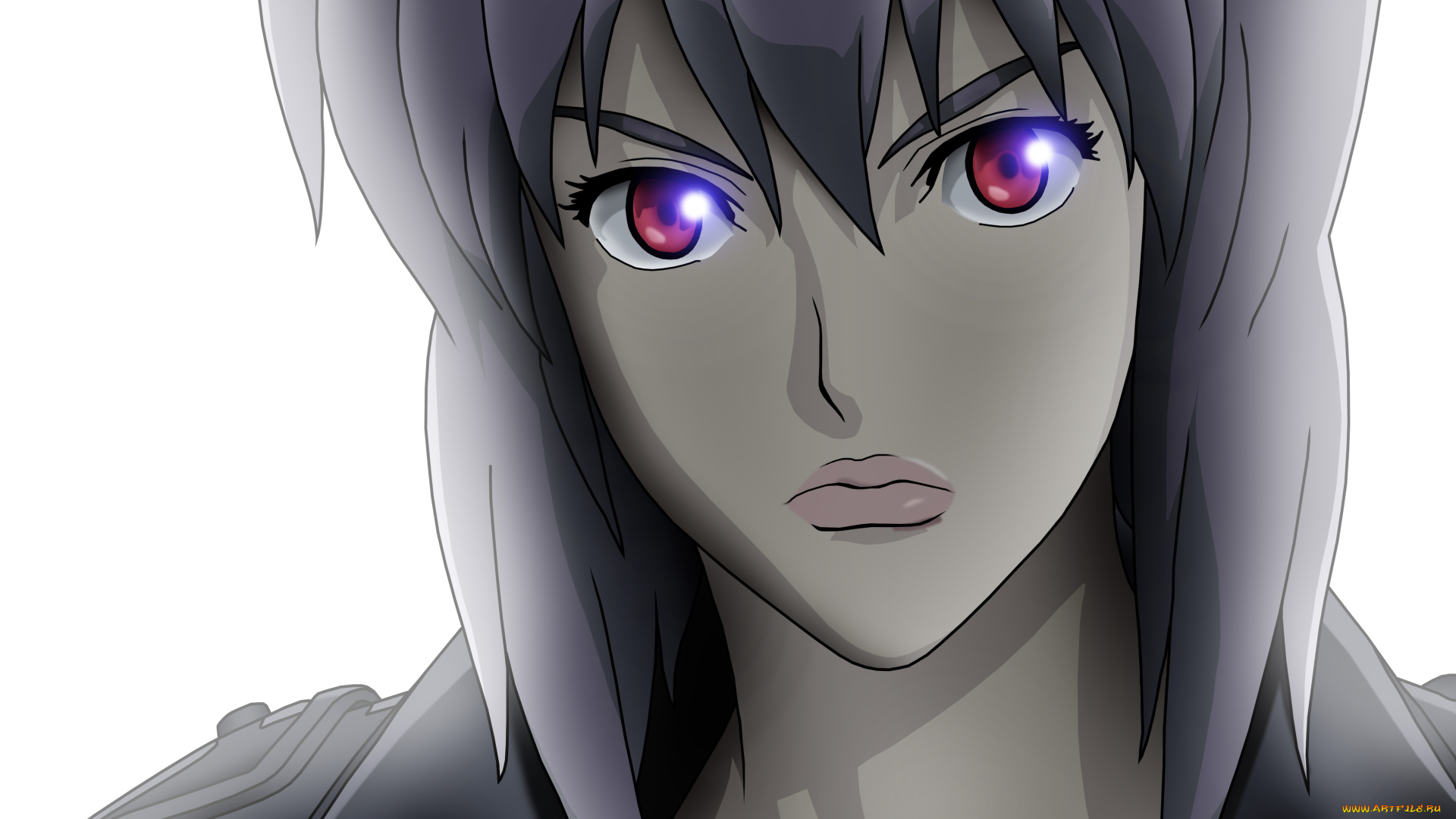 аниме, ghost, in, the, shell, мотоко, кусанаги, девушка