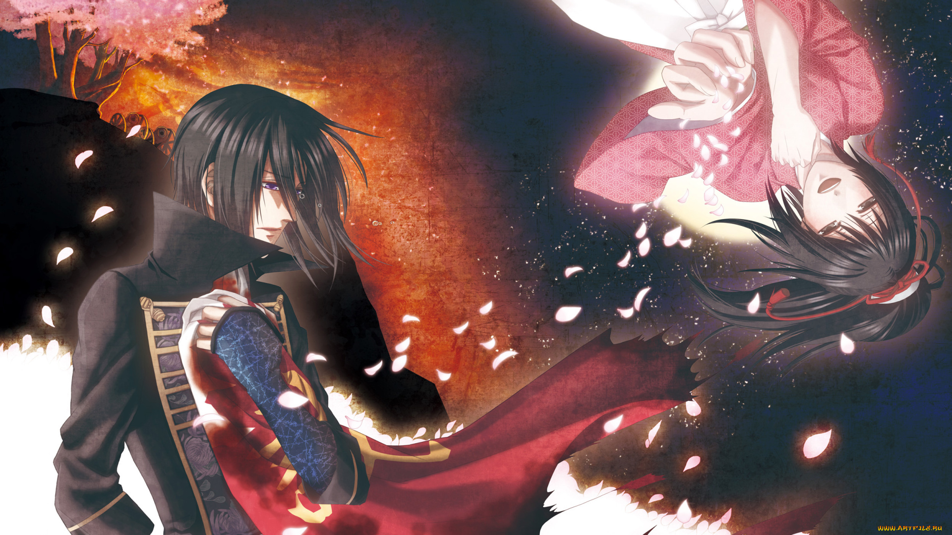 аниме, hakuouki, hakuoki