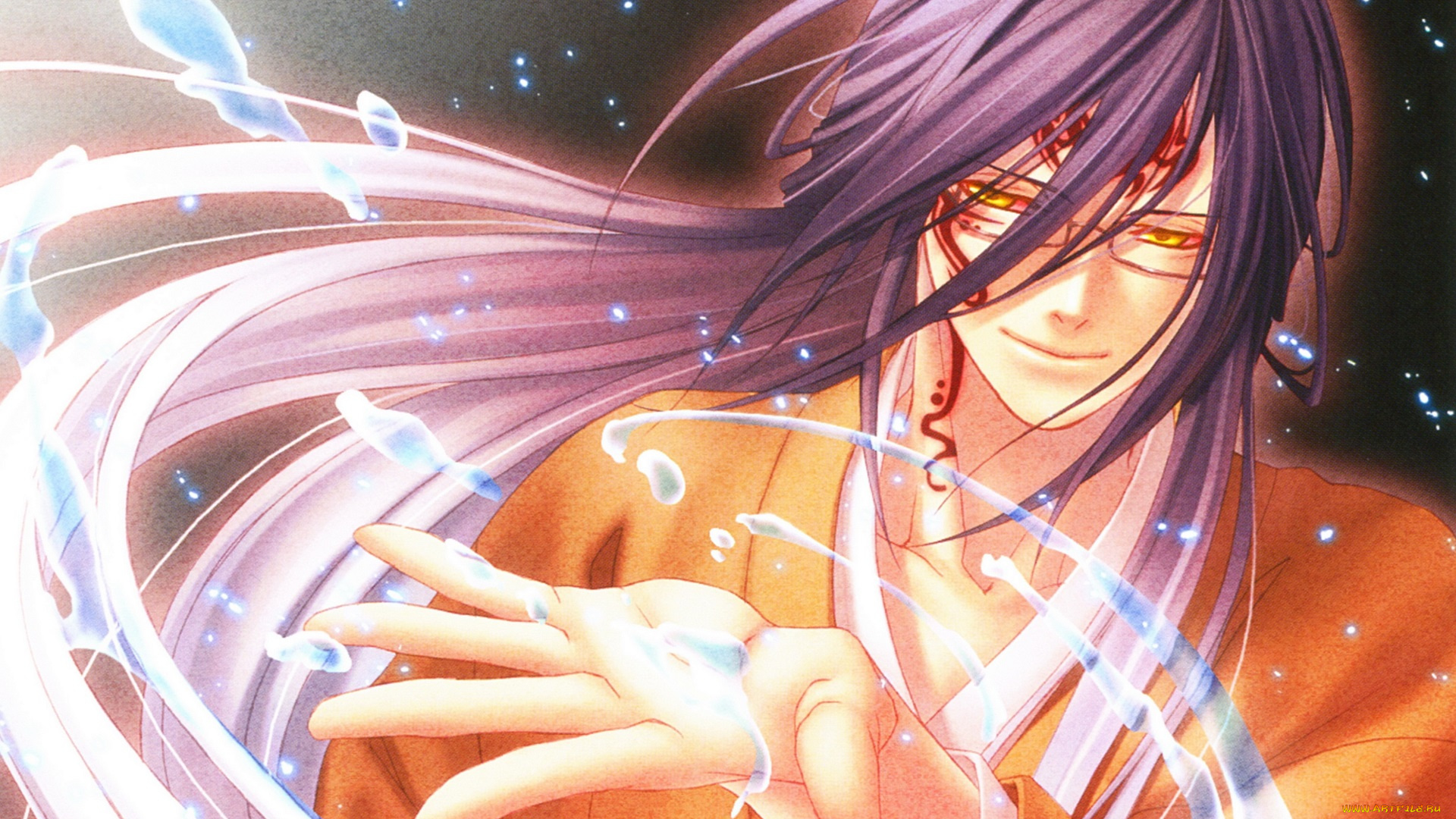 аниме, hiiro, no, kakera, парень