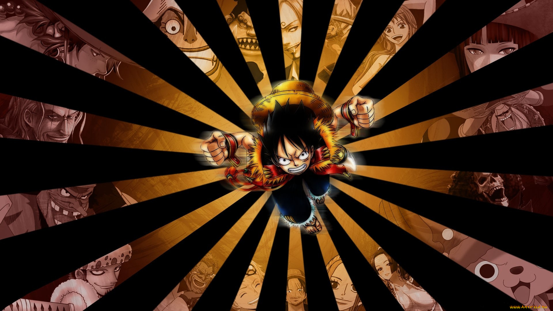 аниме, one, piece, персонажи