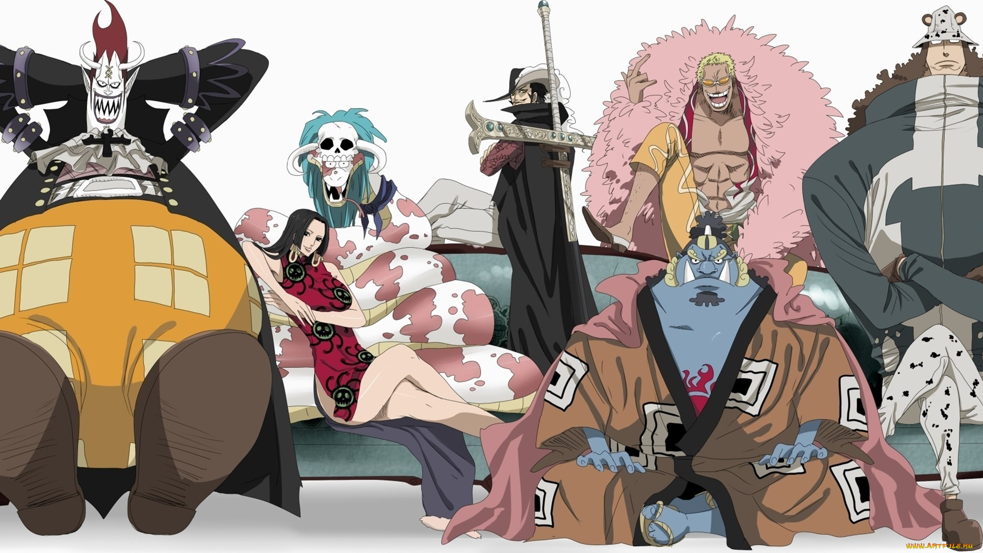 аниме, one, piece, персонажи