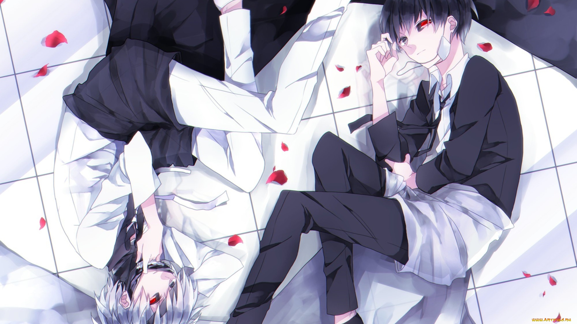 аниме, tokyo, ghoul, канеки