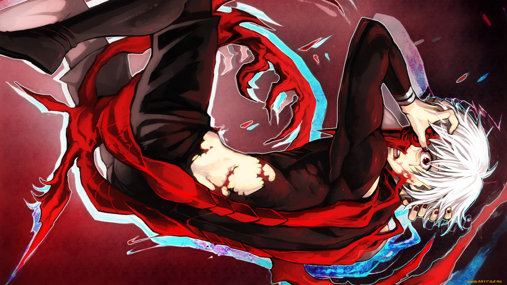 аниме, tokyo, ghoul, канеки