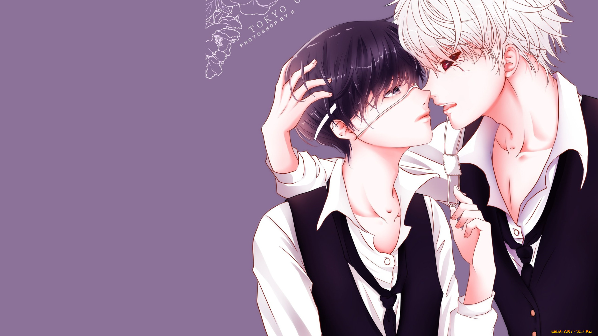 аниме, tokyo, ghoul, канеки