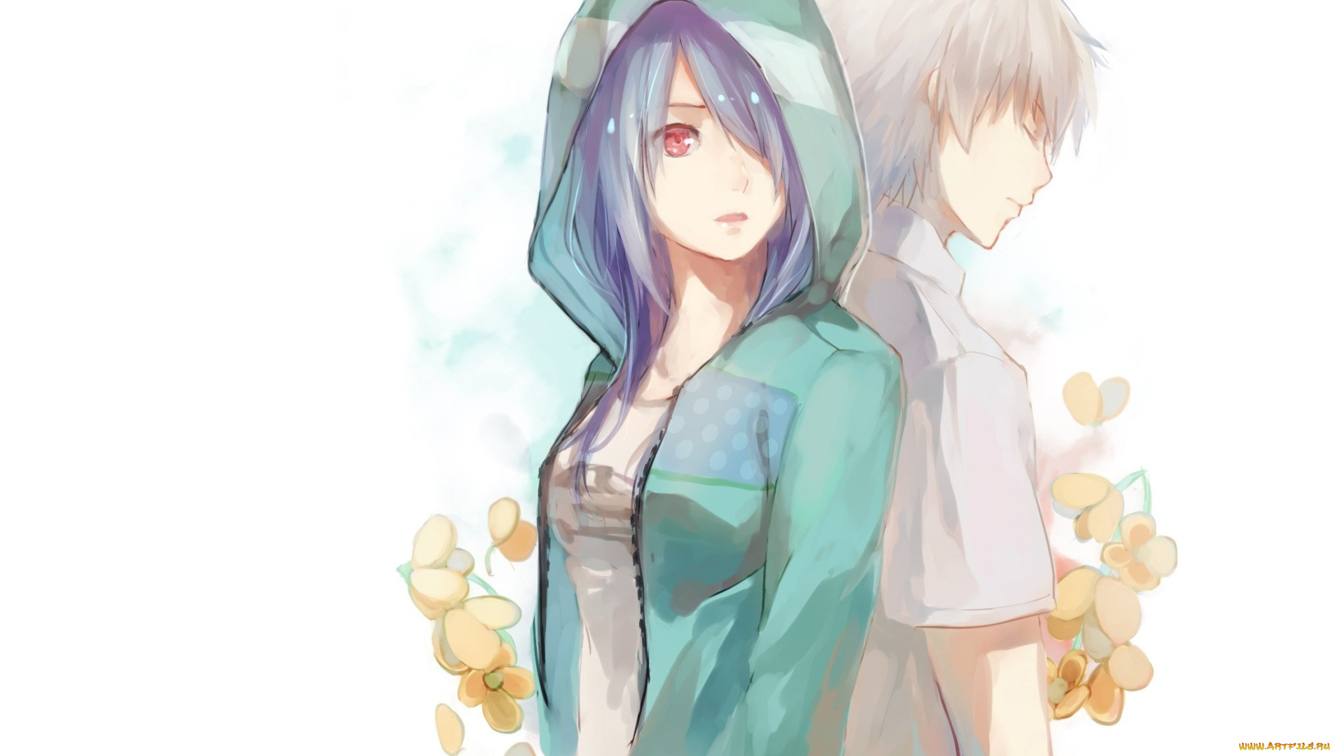 аниме, tokyo, ghoul, тока, канеки