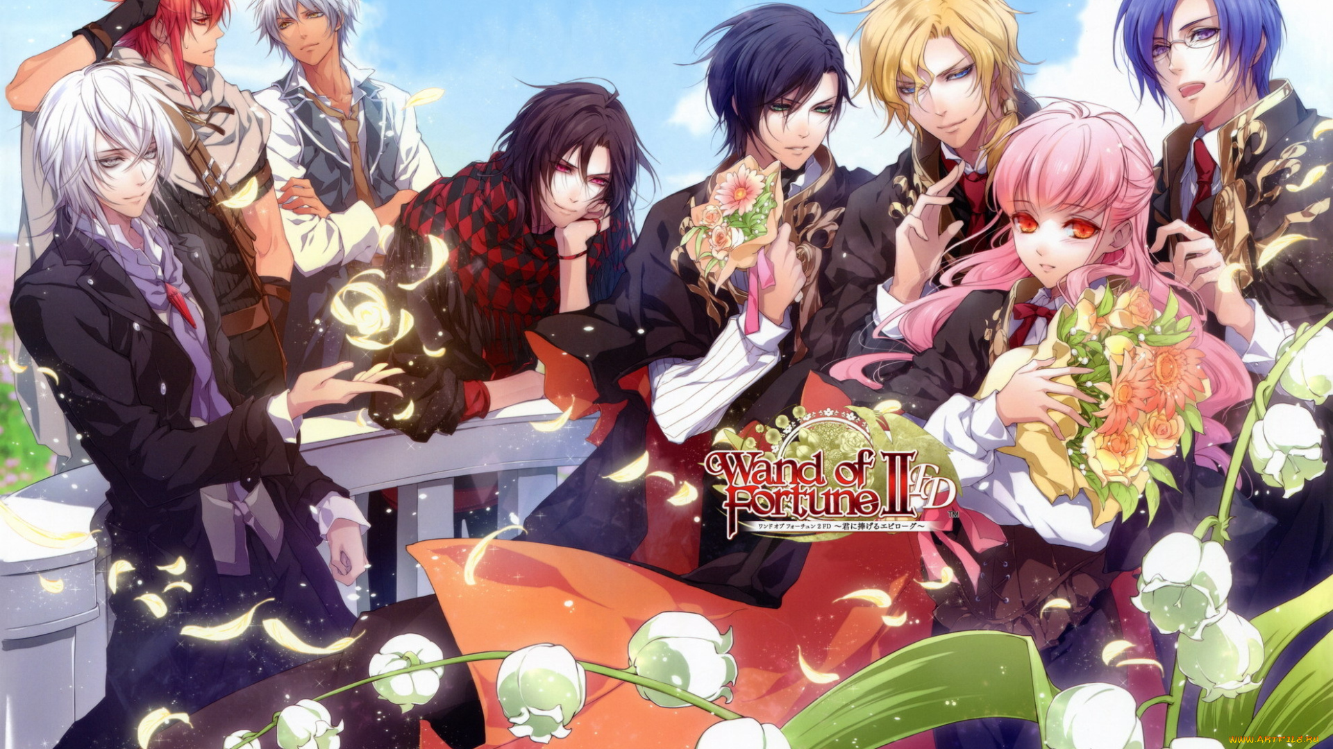 аниме, wand, of, fortune, wand, of, fortune