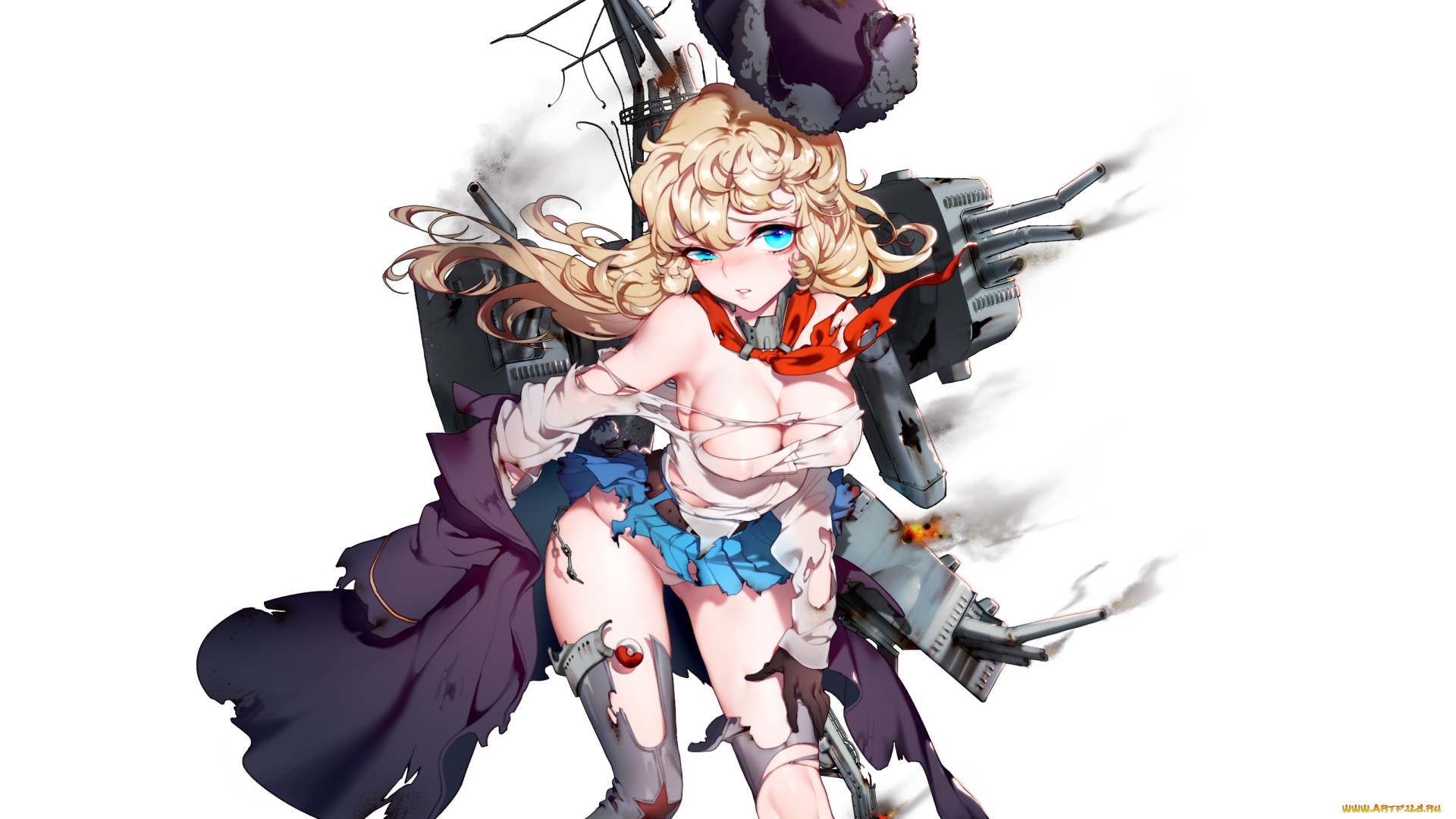 аниме, zhan, jian, shao, nyu, девушка