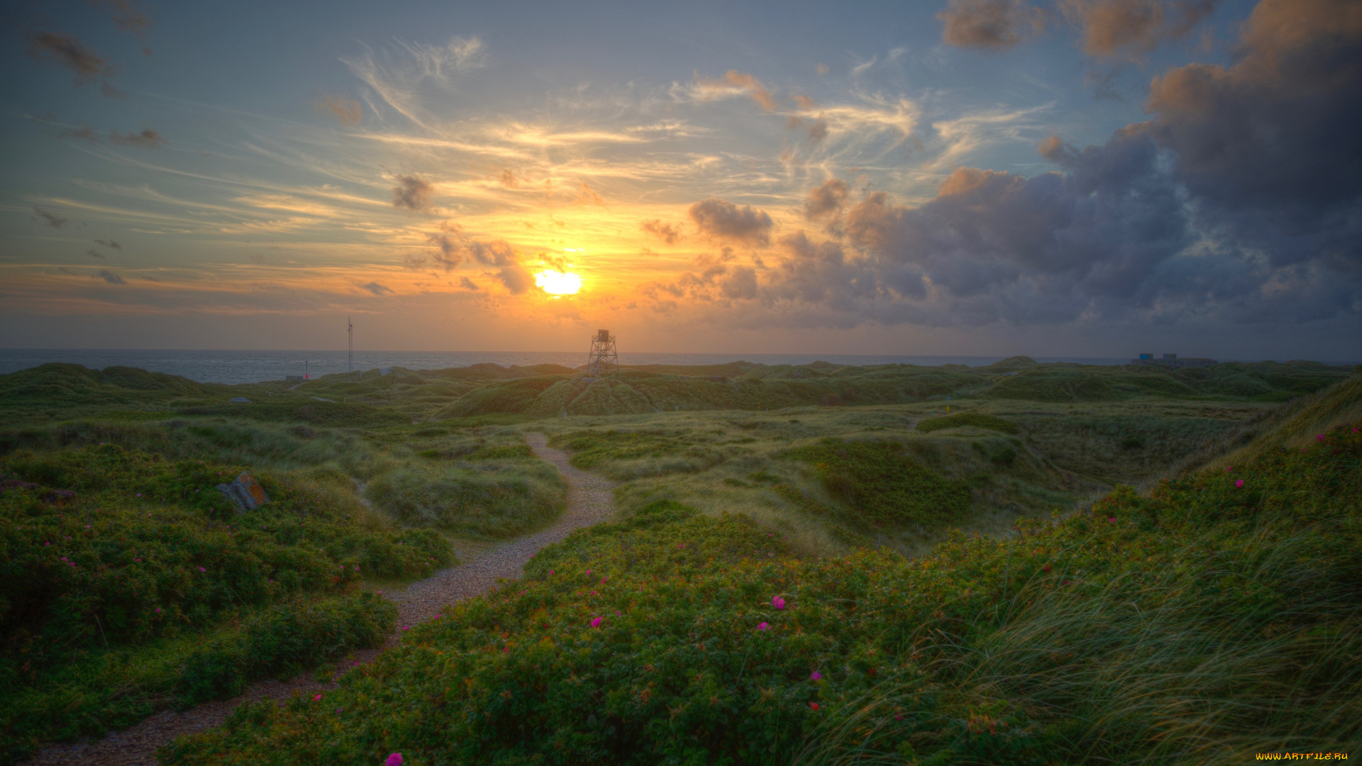 природа, восходы, закаты, закат