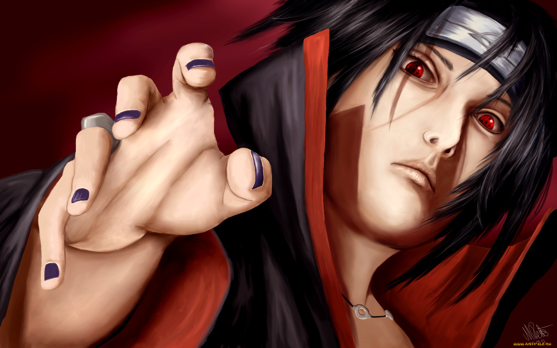 аниме, naruto, uchiha, itachi