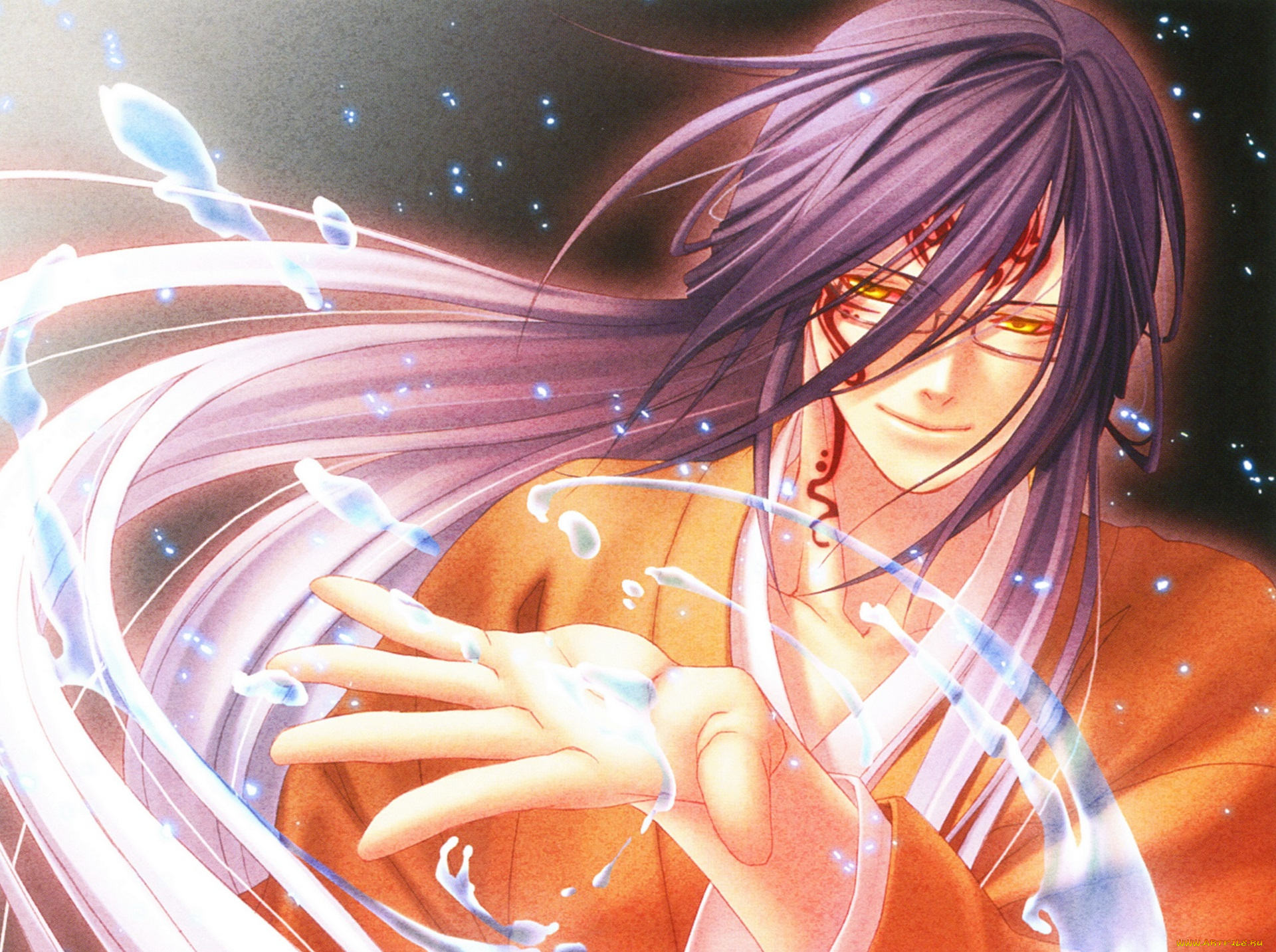 аниме, hiiro, no, kakera, парень