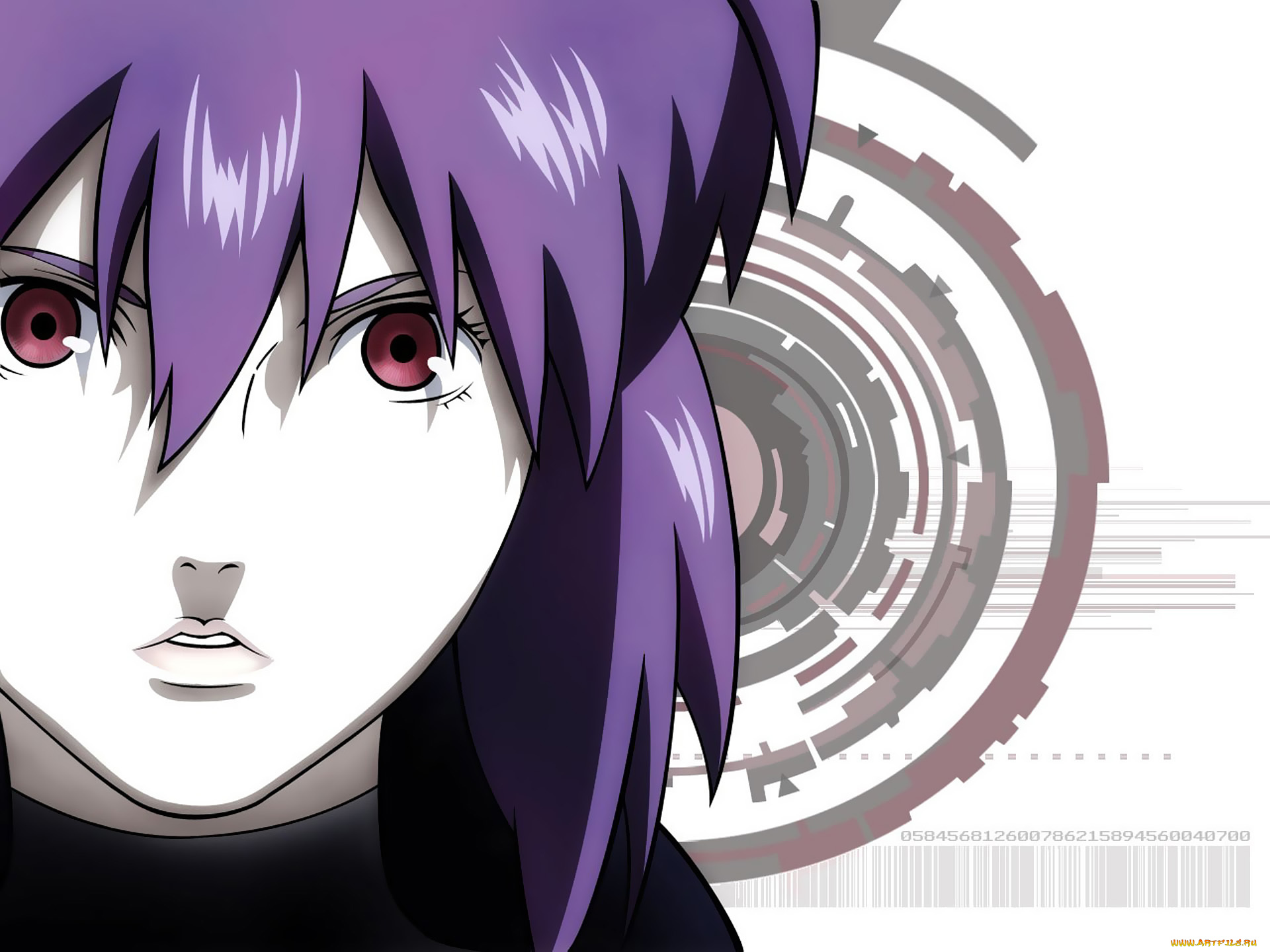 аниме, ghost, in, the, shell, девушка, мотоко, кусанаги