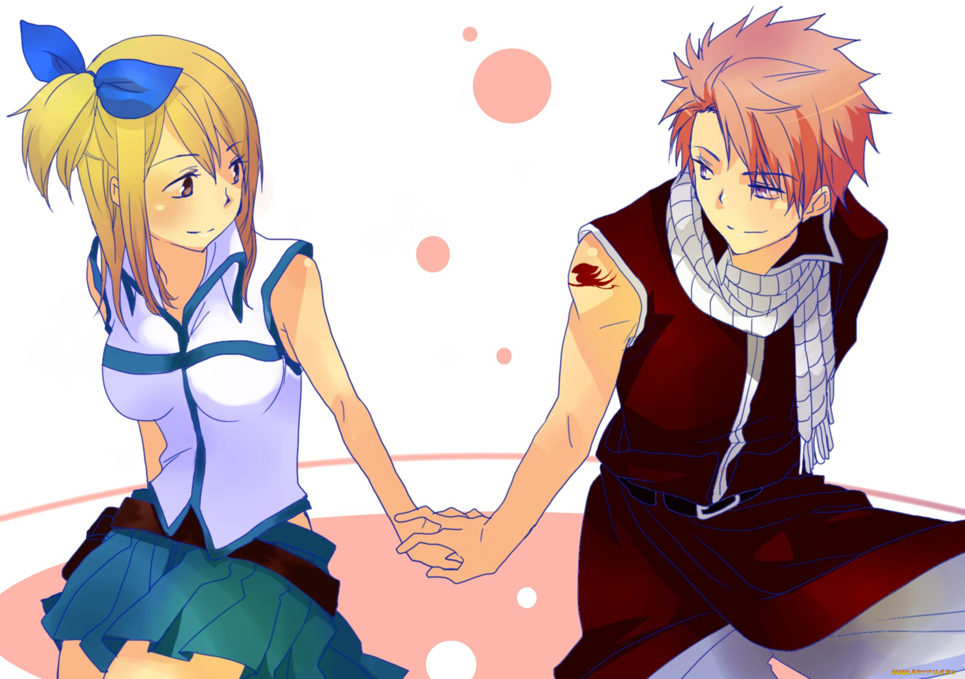 аниме, fairy, tail, хвост, феи