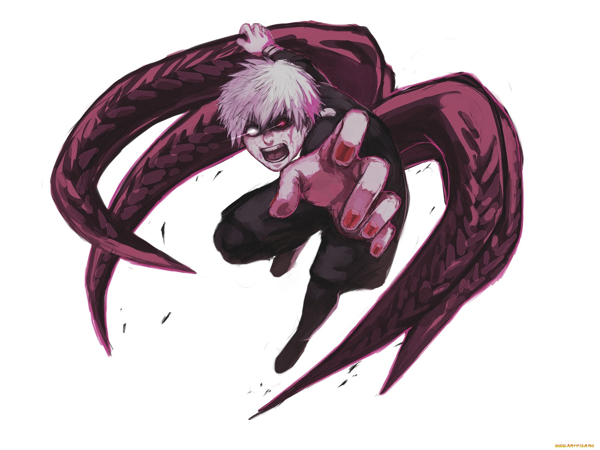 аниме, tokyo, ghoul, канеки