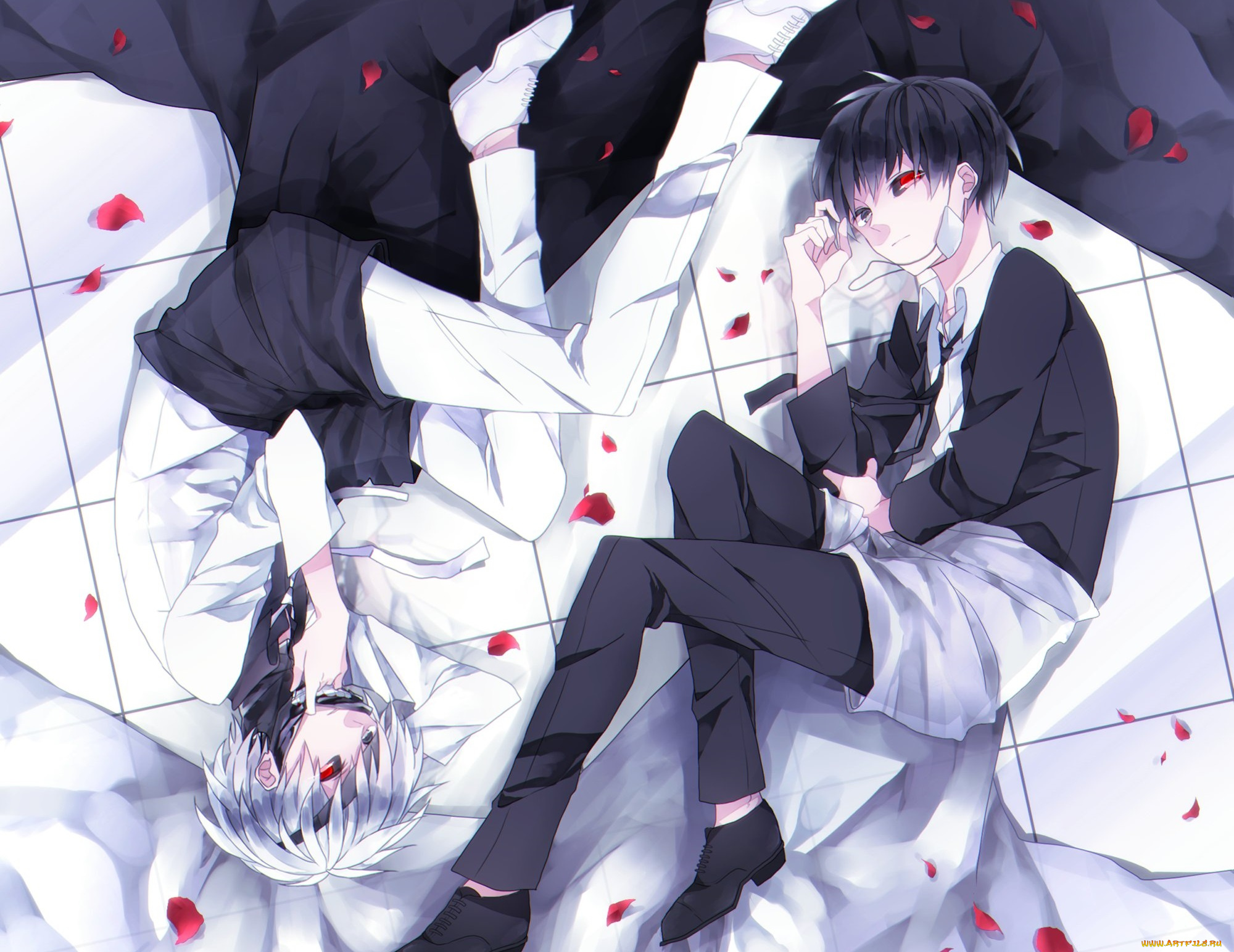 аниме, tokyo, ghoul, канеки