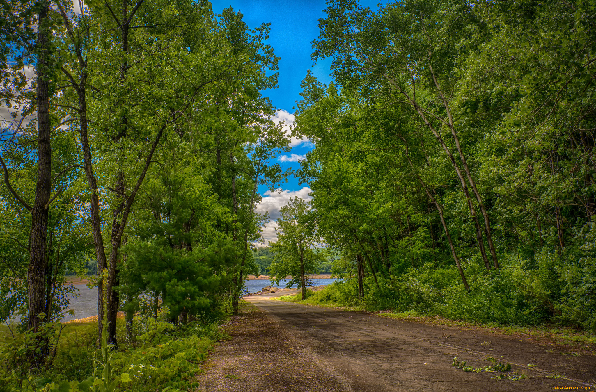 природа, дороги, тракт