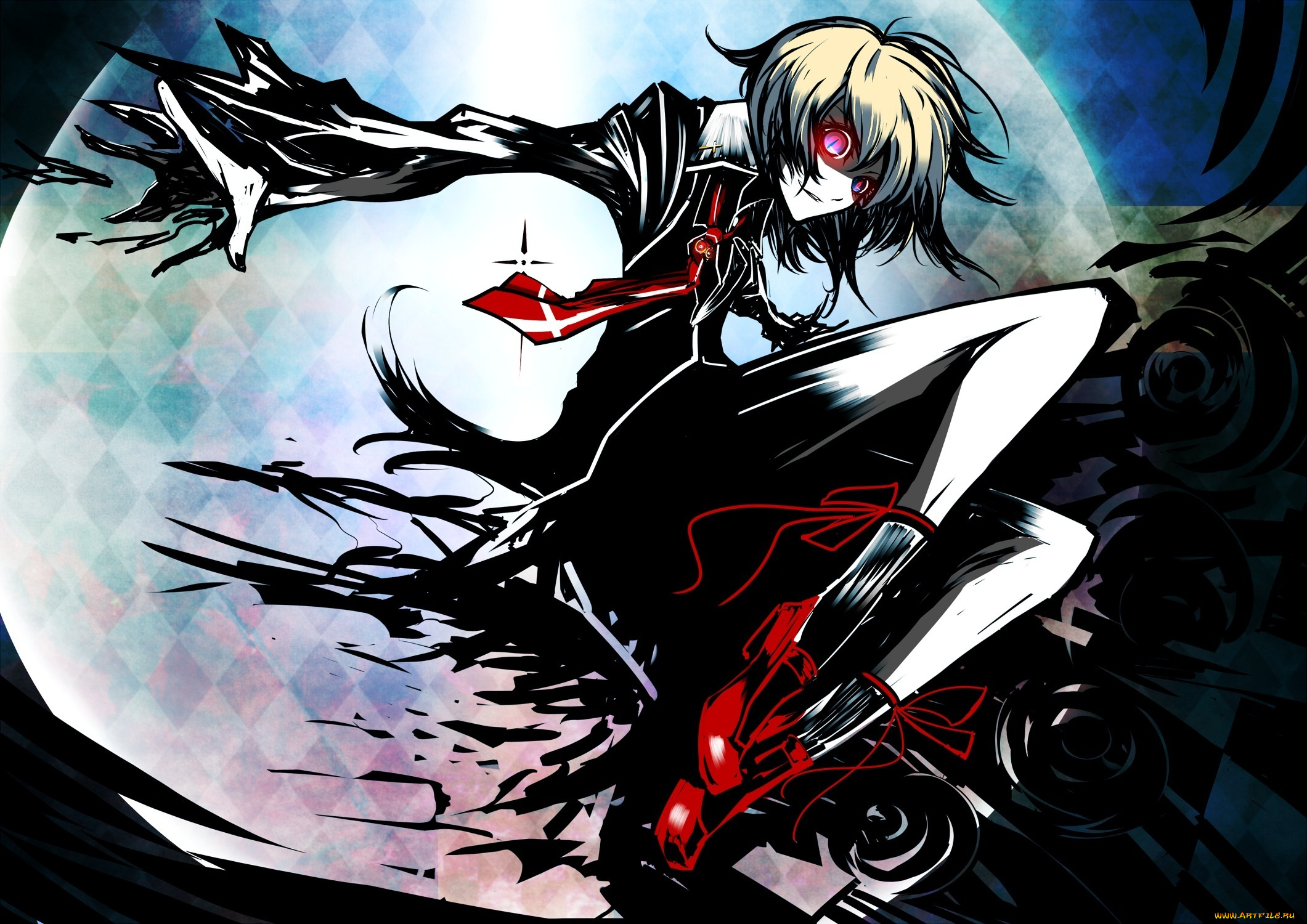 аниме, touhou, девушка