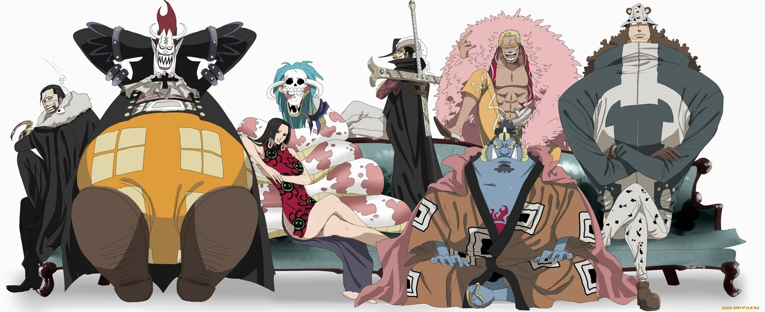 аниме, one, piece, персонажи