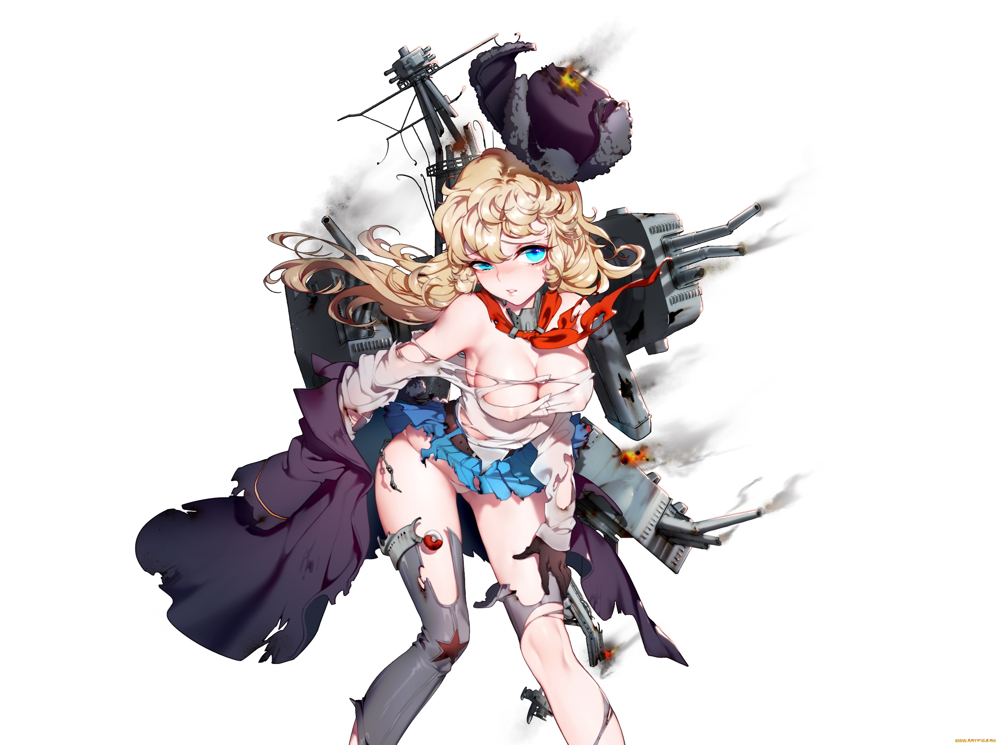 аниме, zhan, jian, shao, nyu, девушка