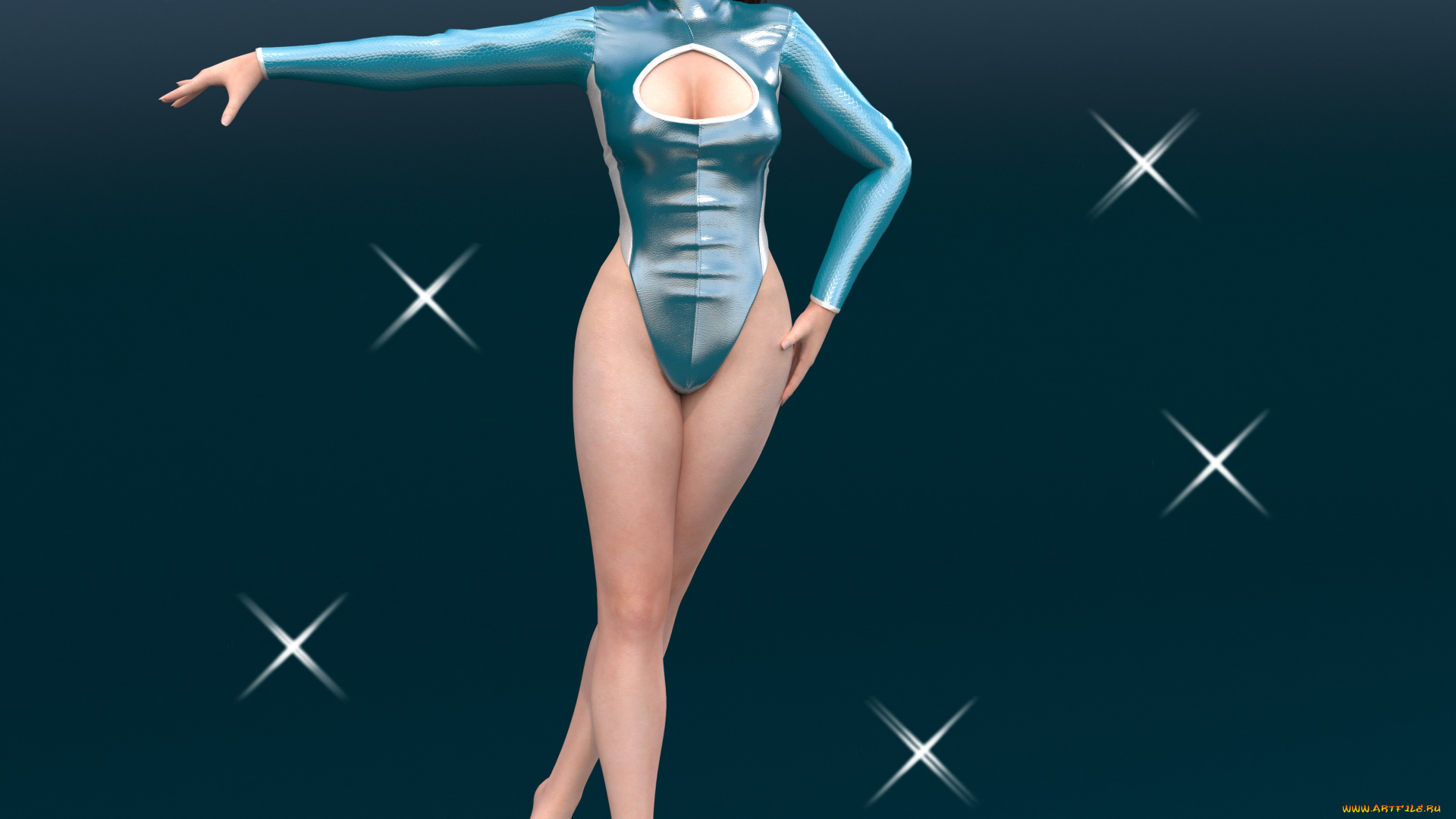3д, графика, спорт, , sport, фон, взгляд, девушка