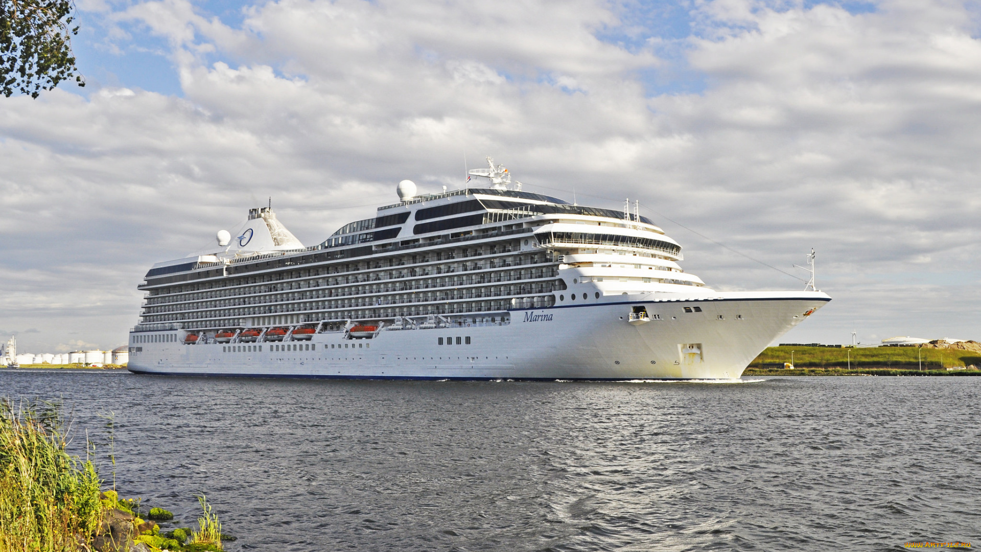 корабли, лайнеры, круиз, лайнер