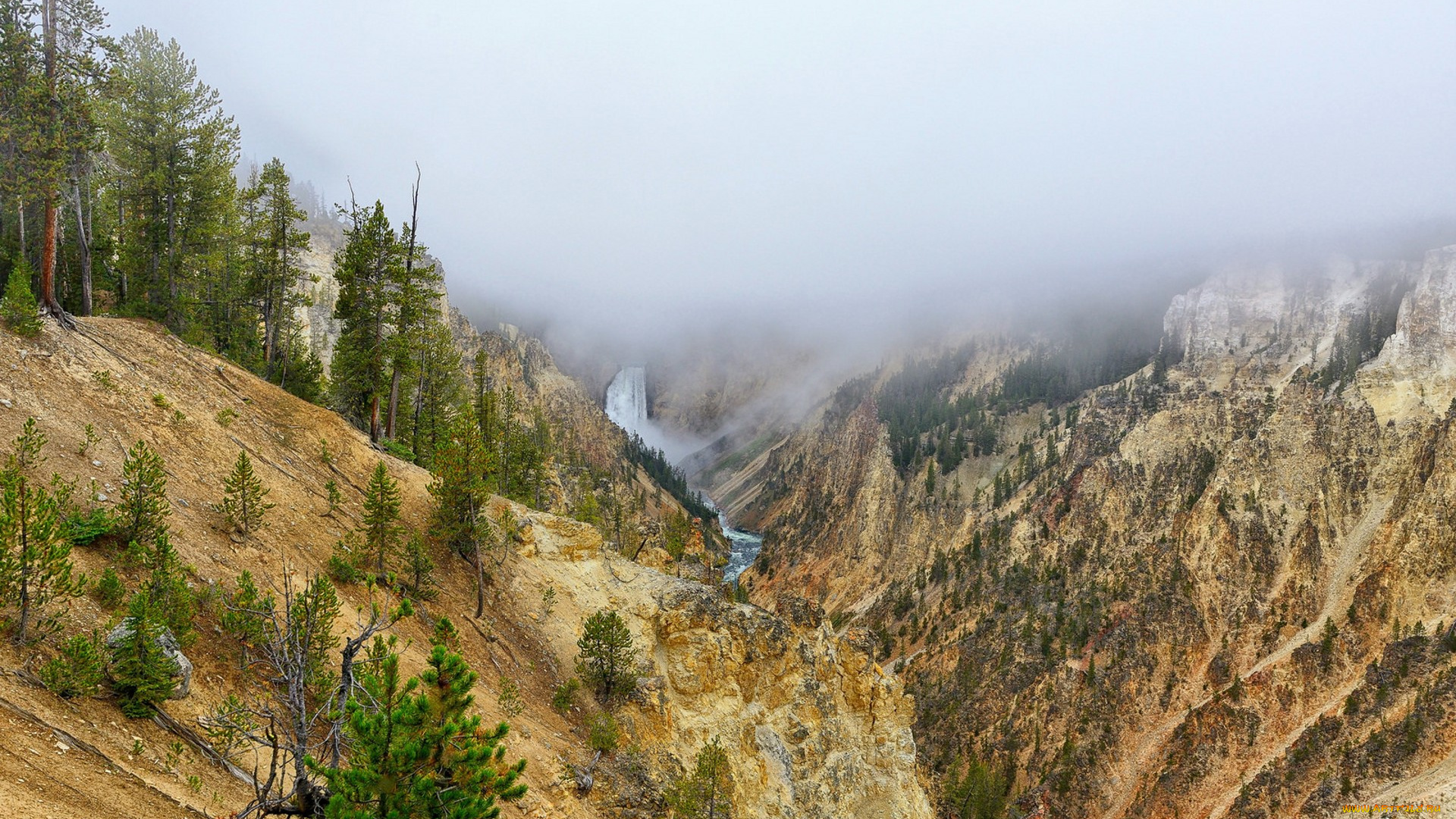 природа, горы, простор