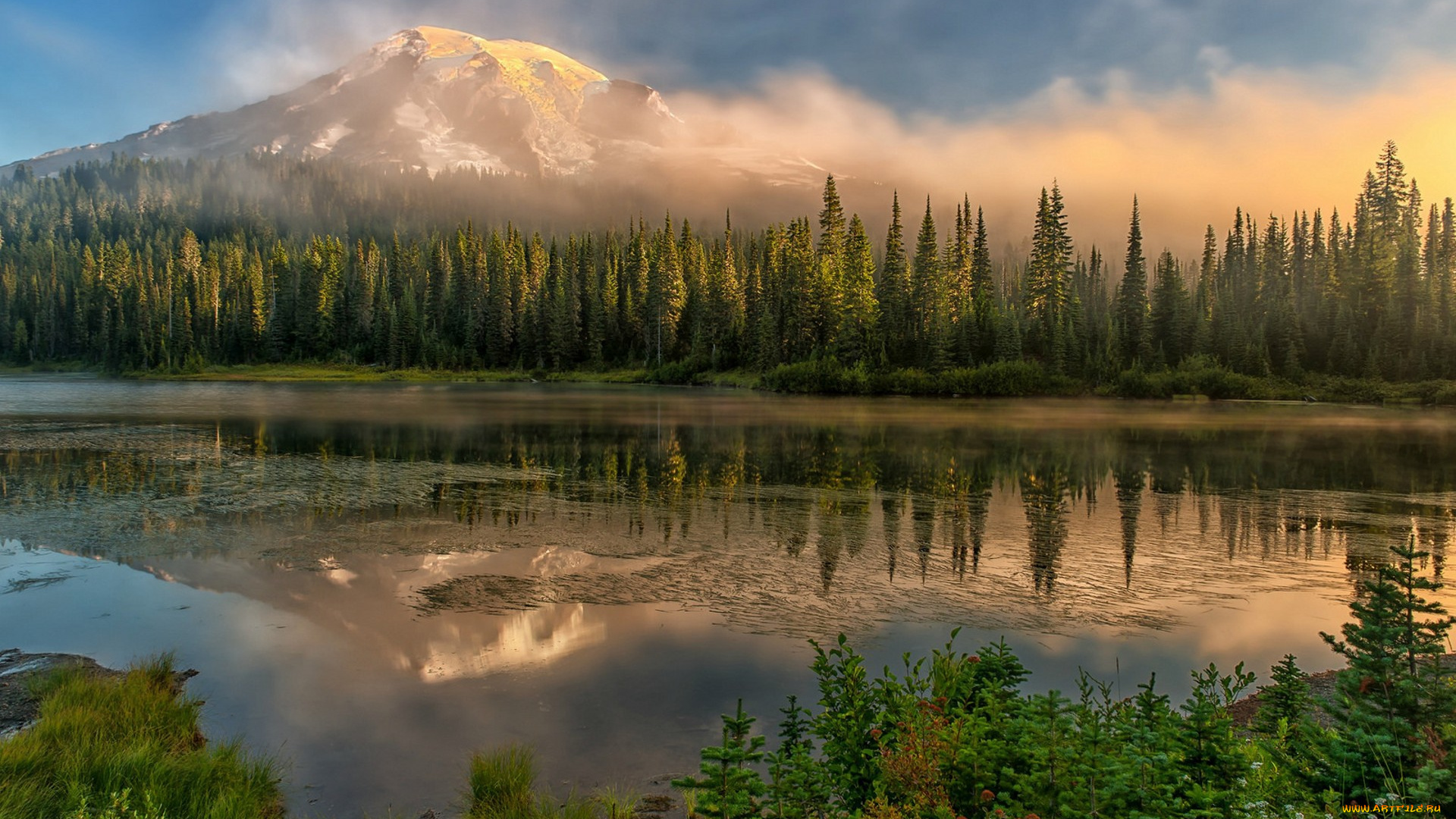 природа, реки, озера, простор