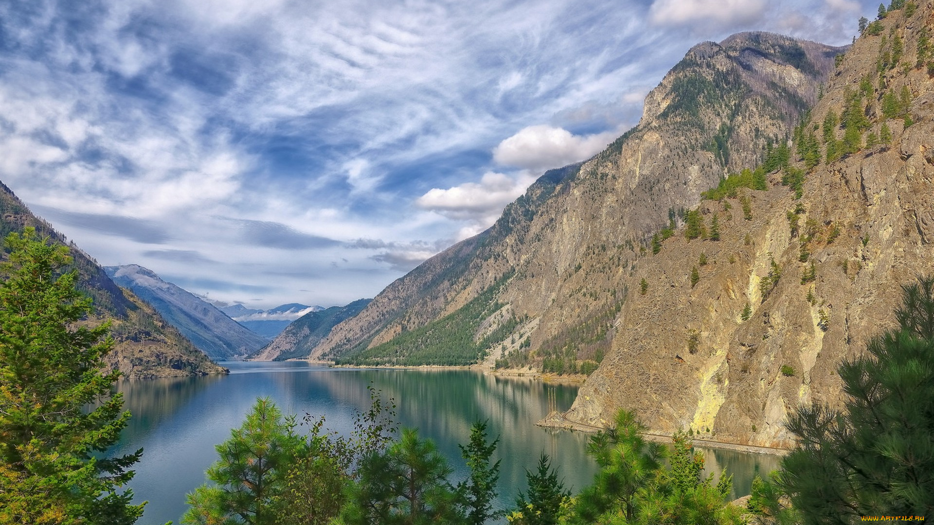 природа, реки, озера, простор