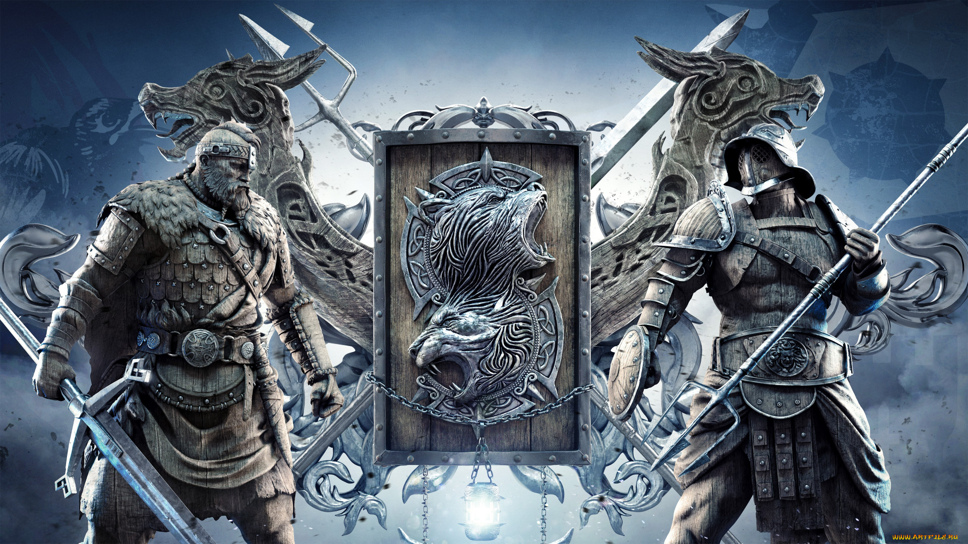 видео, игры, for, honor, файтинг, шутер, for, honor, action