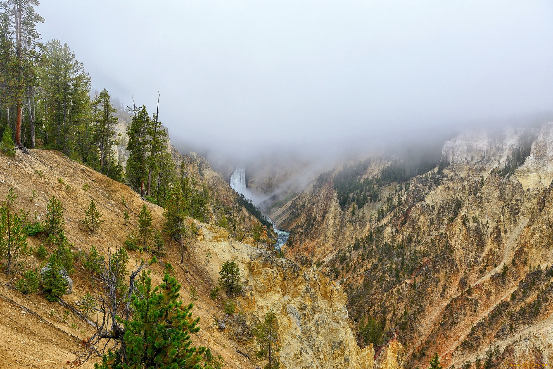 природа, горы, простор