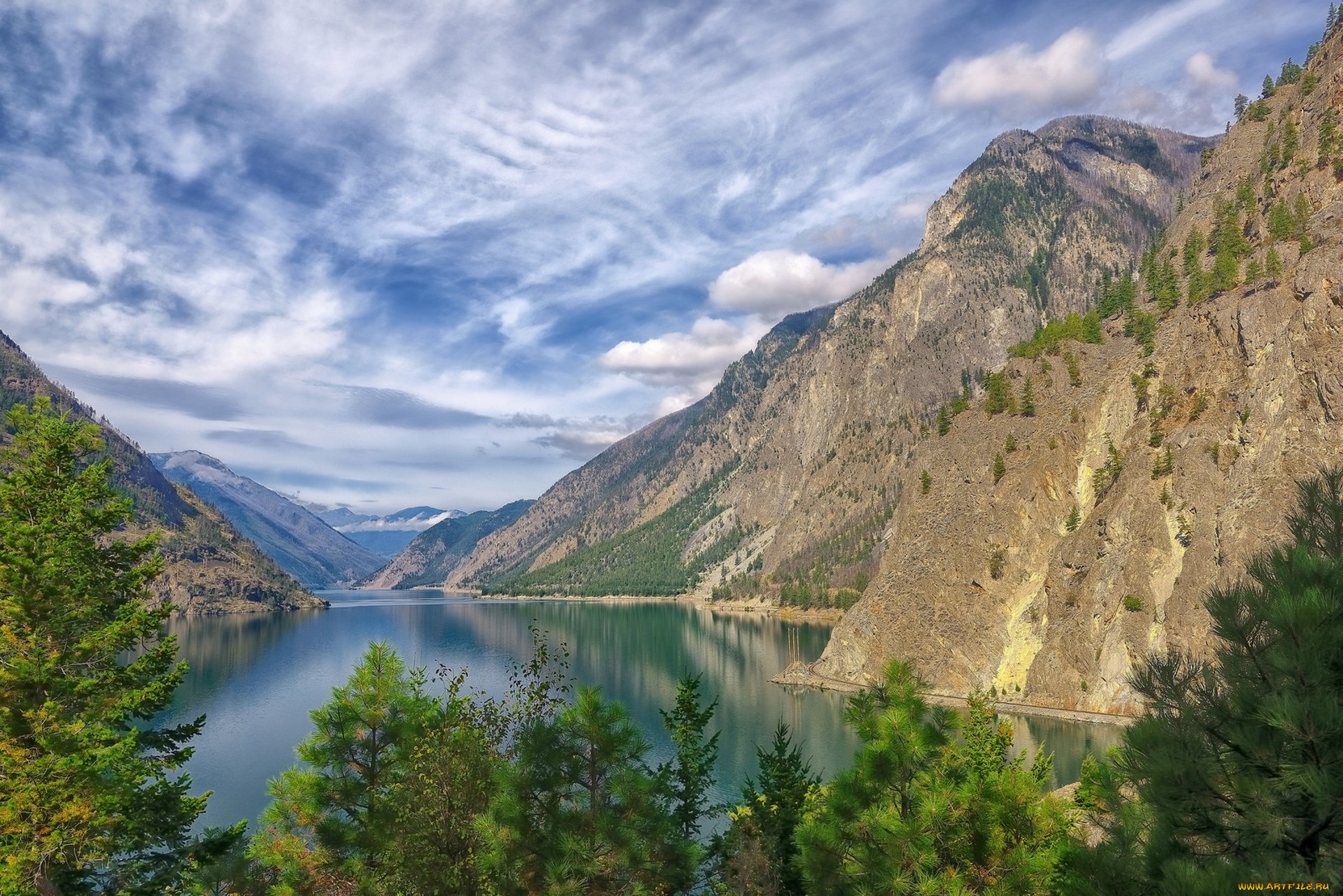 природа, реки, озера, простор