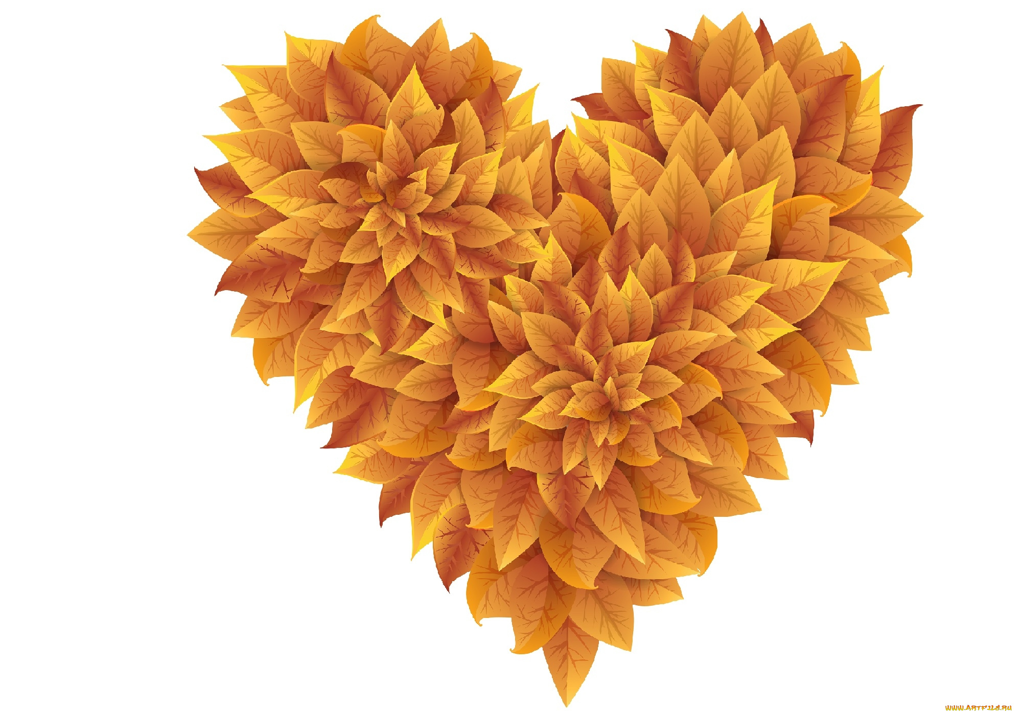 векторная, графика, природа, , nature, фон, листья