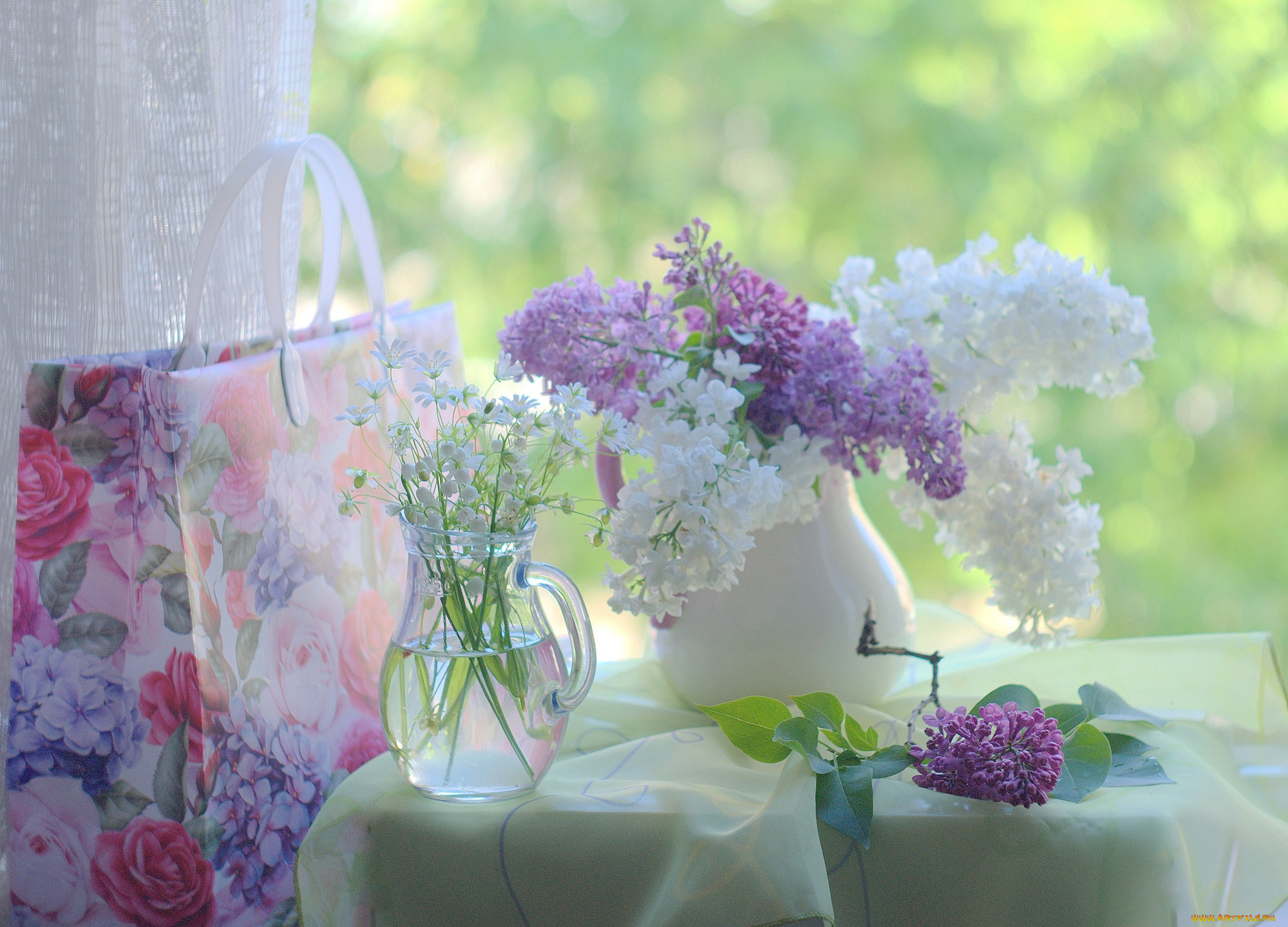 цветы, сирень, хохлова, наталья, натюрморт, лето